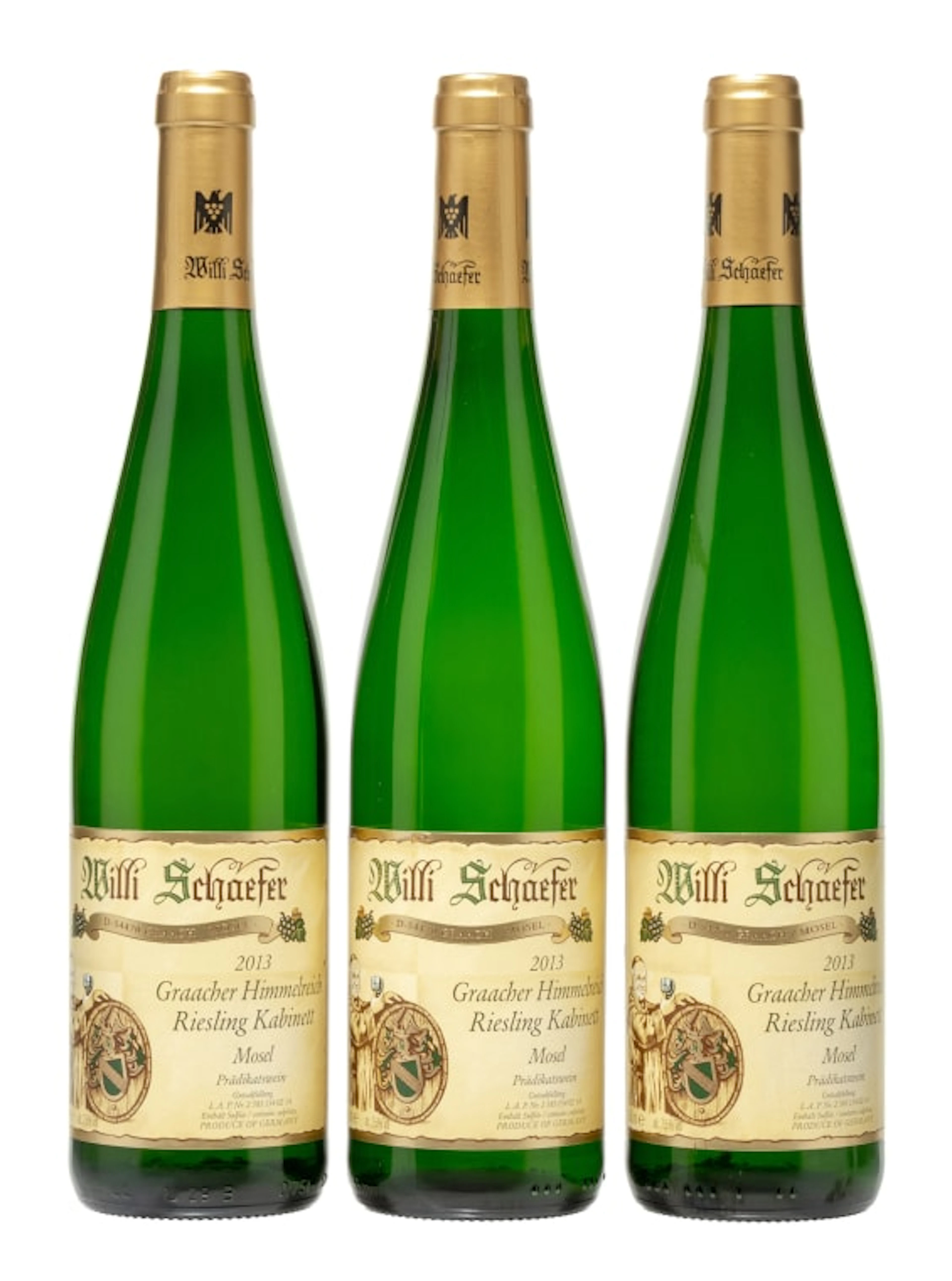 Willi Schaefer; Graacher Himmelreich Riesling Kabinett; 2013; 3 (1 x 3); 750ml