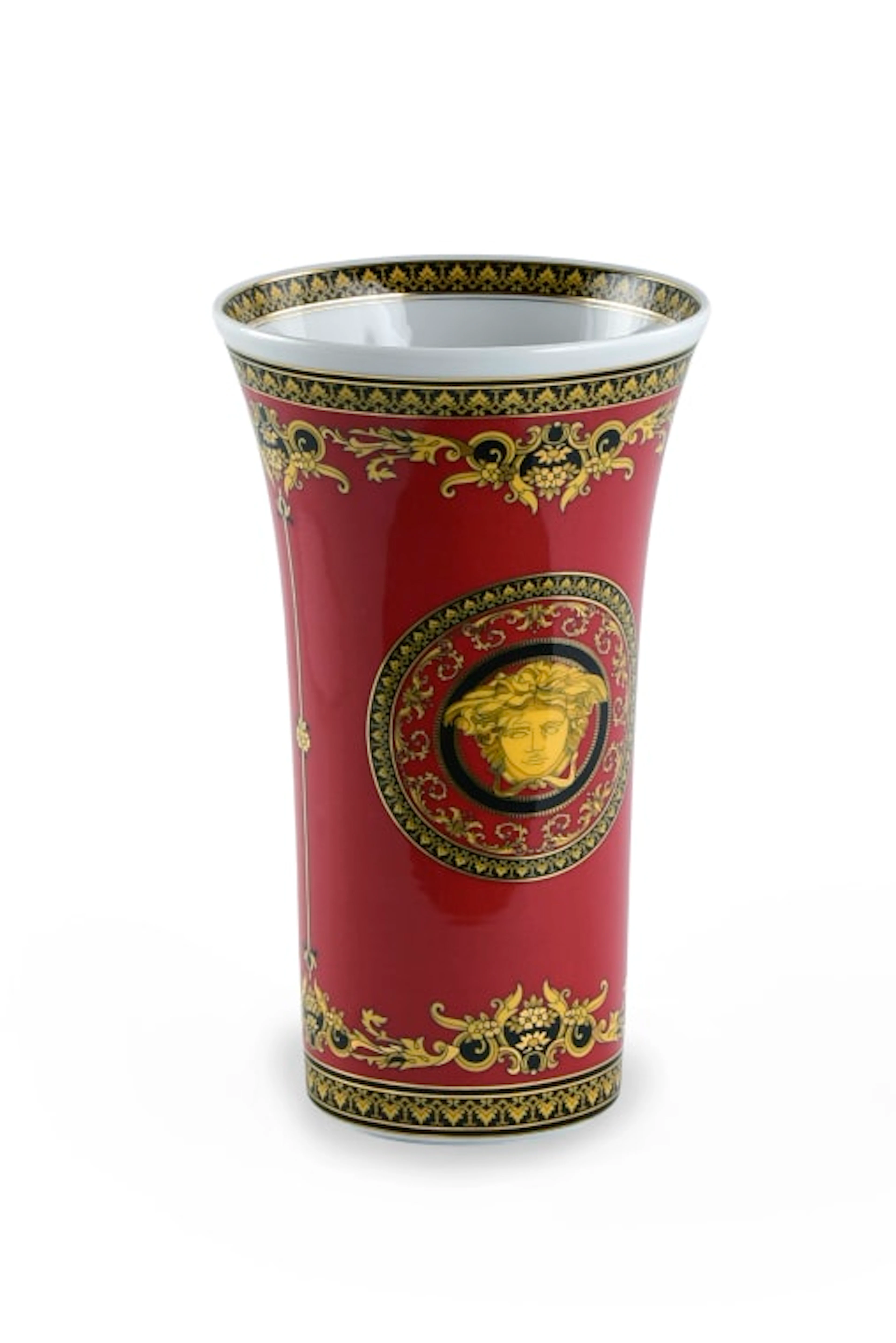 Gianni Versace - Rosenthal GmbH; Porcelain 'Medusa' vase, 20th century