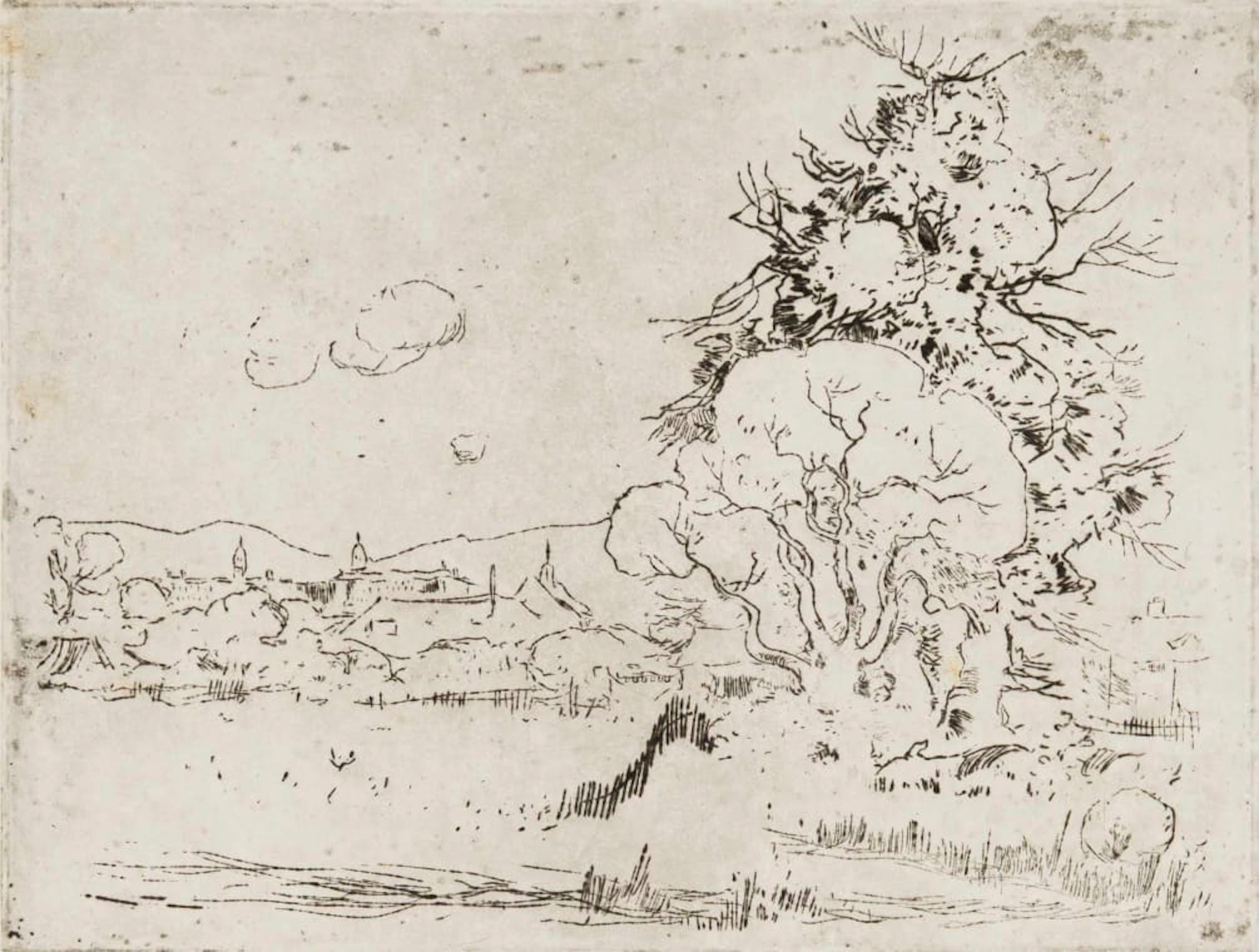 Pieter Wenning; Landscape with Union Buildings