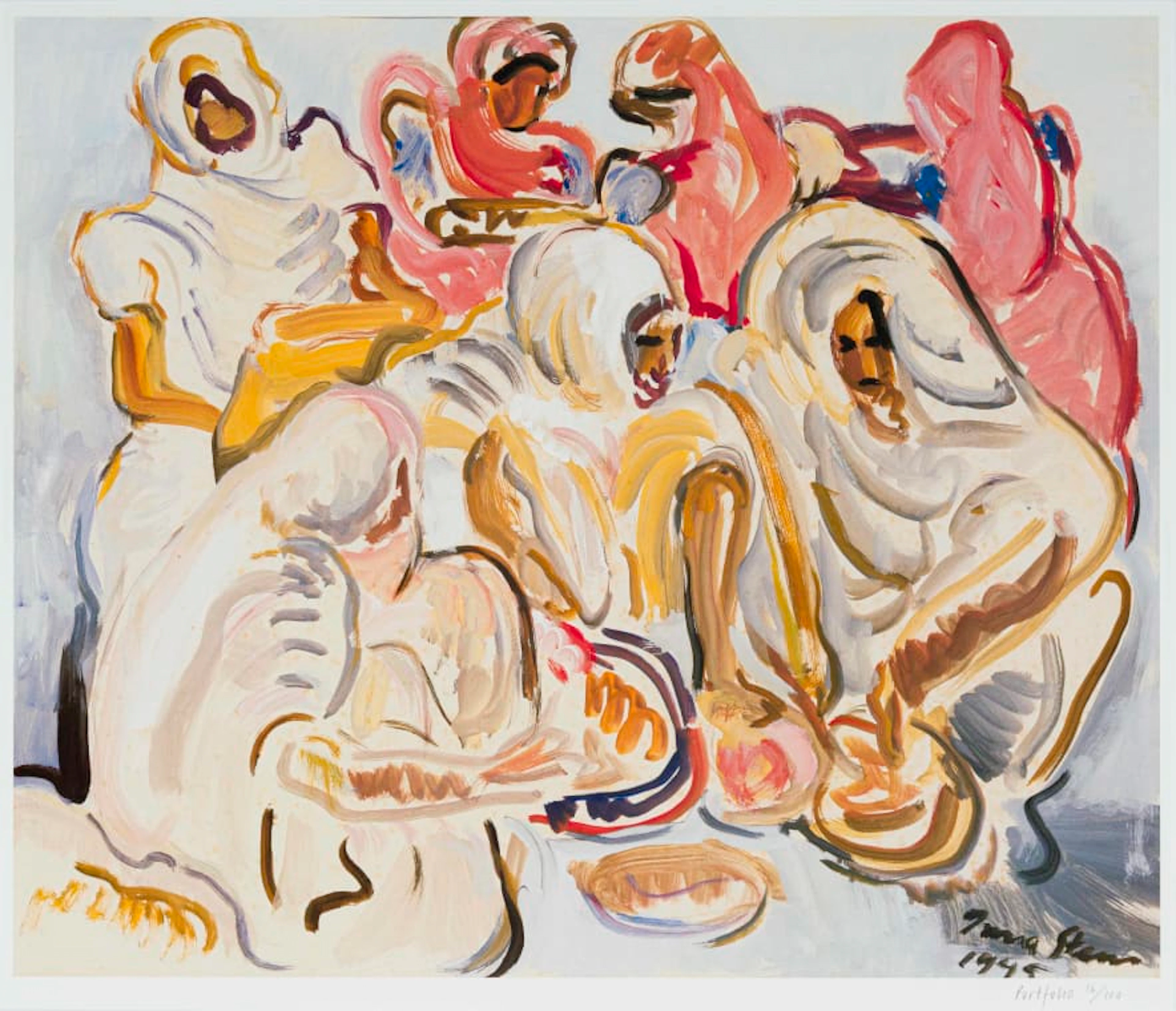 Irma Stern; Seated Arab Women, Zanzibar