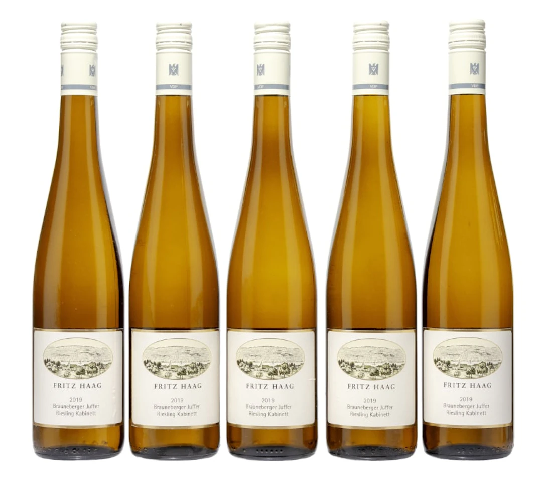 Fritz Haag; Brauneberger Juffer Riesling Kabinett; 2019; 5 (1 x 5); 750ml
