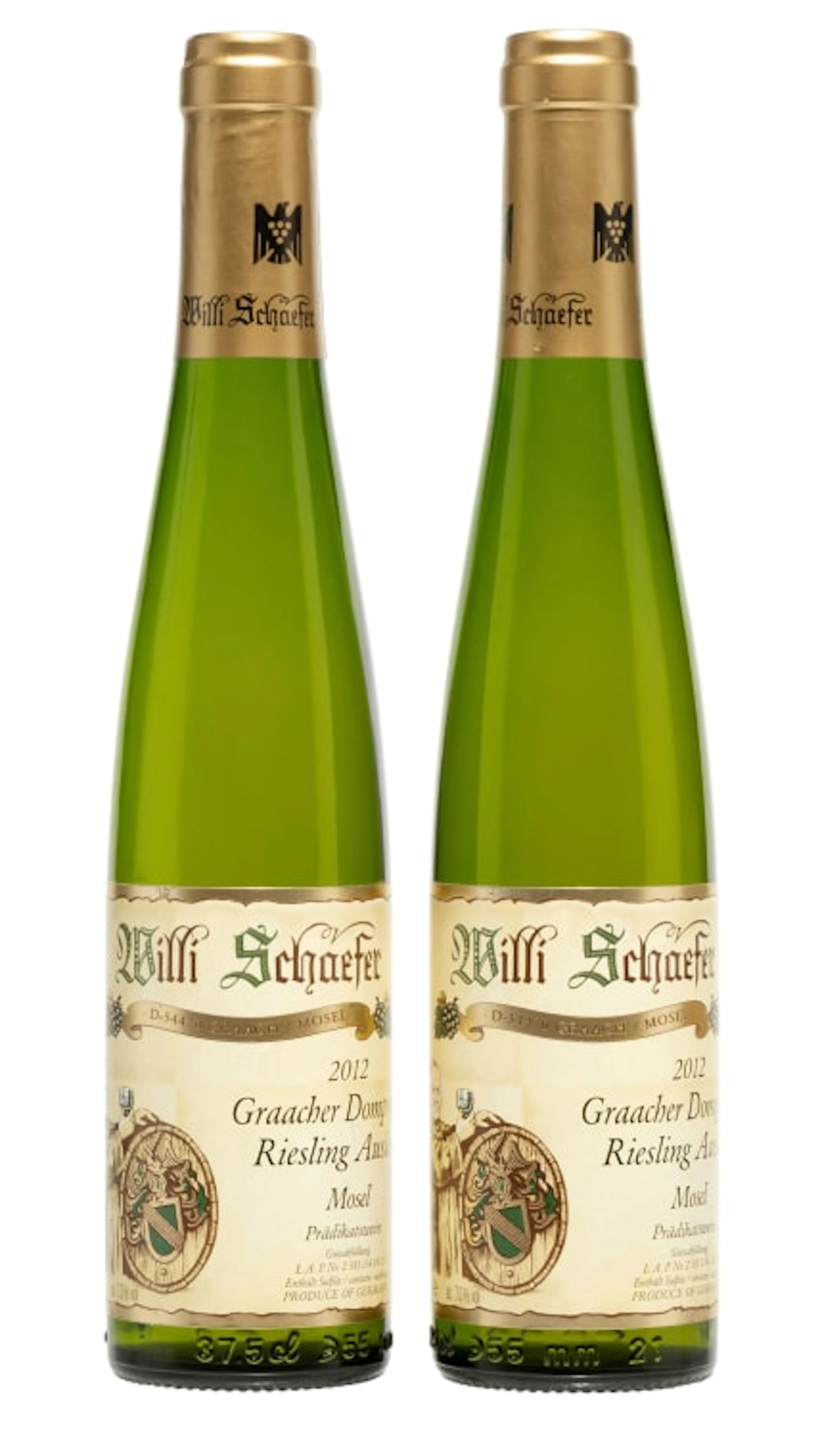 Willi Schaefer; Graacher Domprobst Riesling Auslese; 2012; 2 (1 x 2); 375ml
