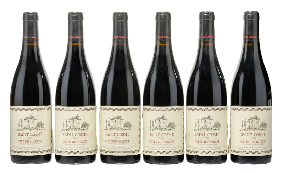 Saint Cosme; Côtes du Rhône; 2019; 6 (1 x 6); 750ml