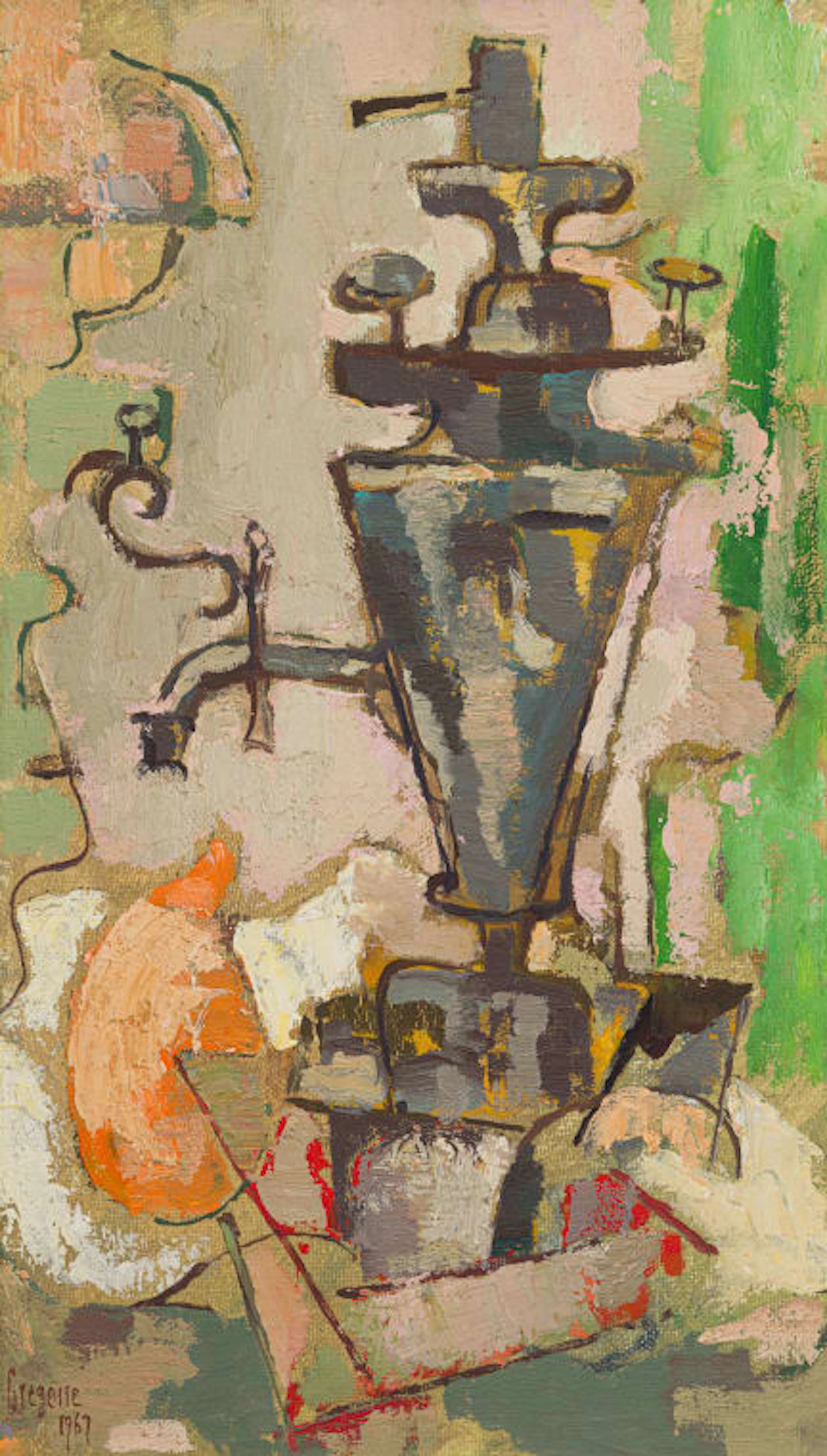 Gregoire Boonzaier; The Samovar