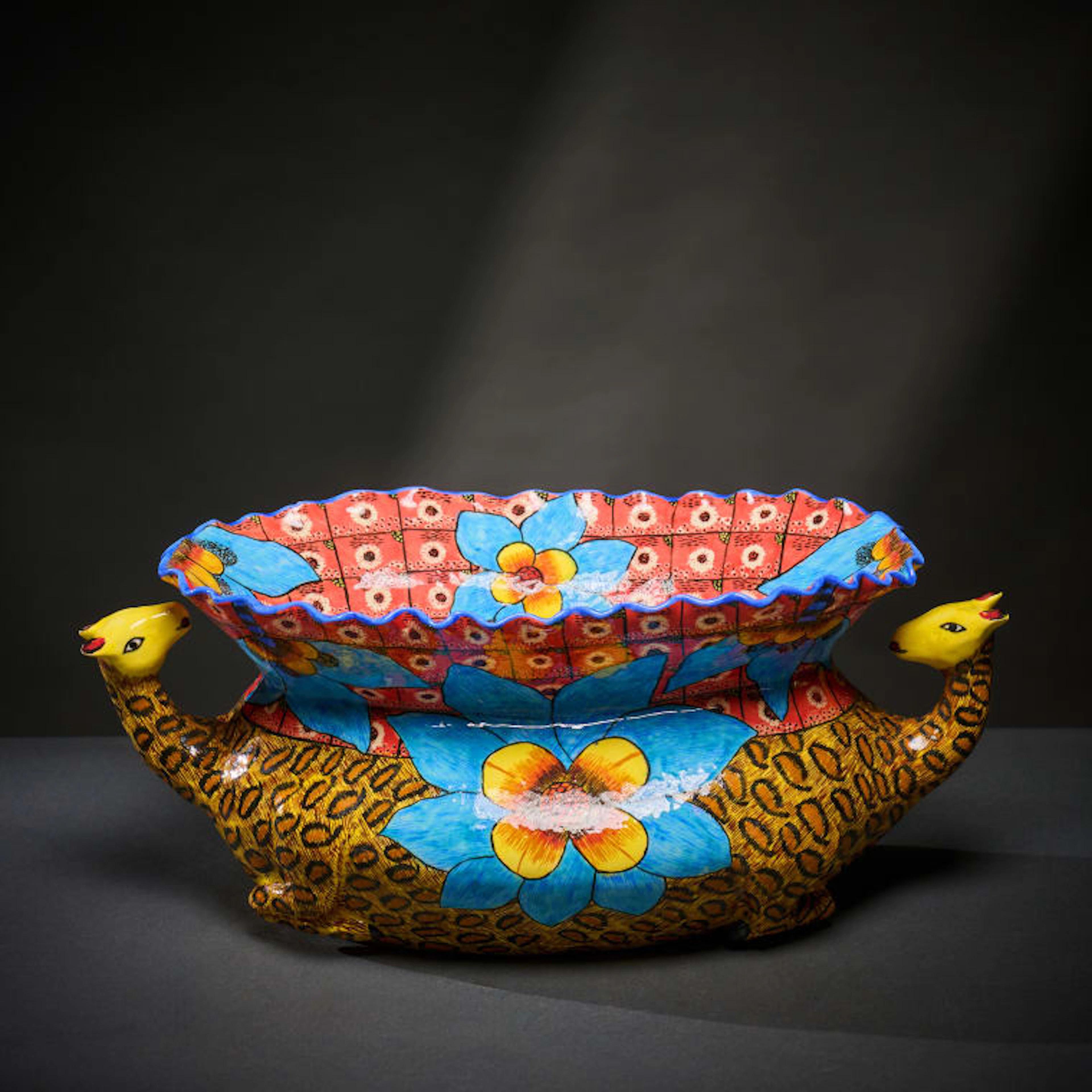 Ardmore Ceramic Studio; Giraffe bowl