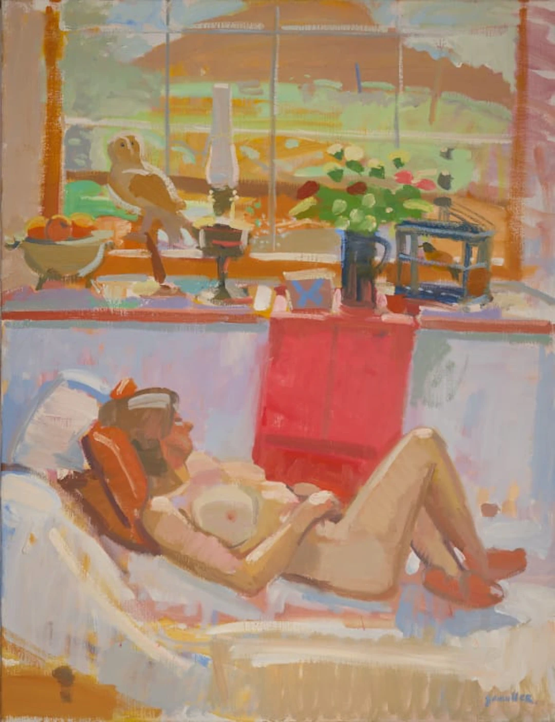 Glen Scouller; Nude, Early Spring
