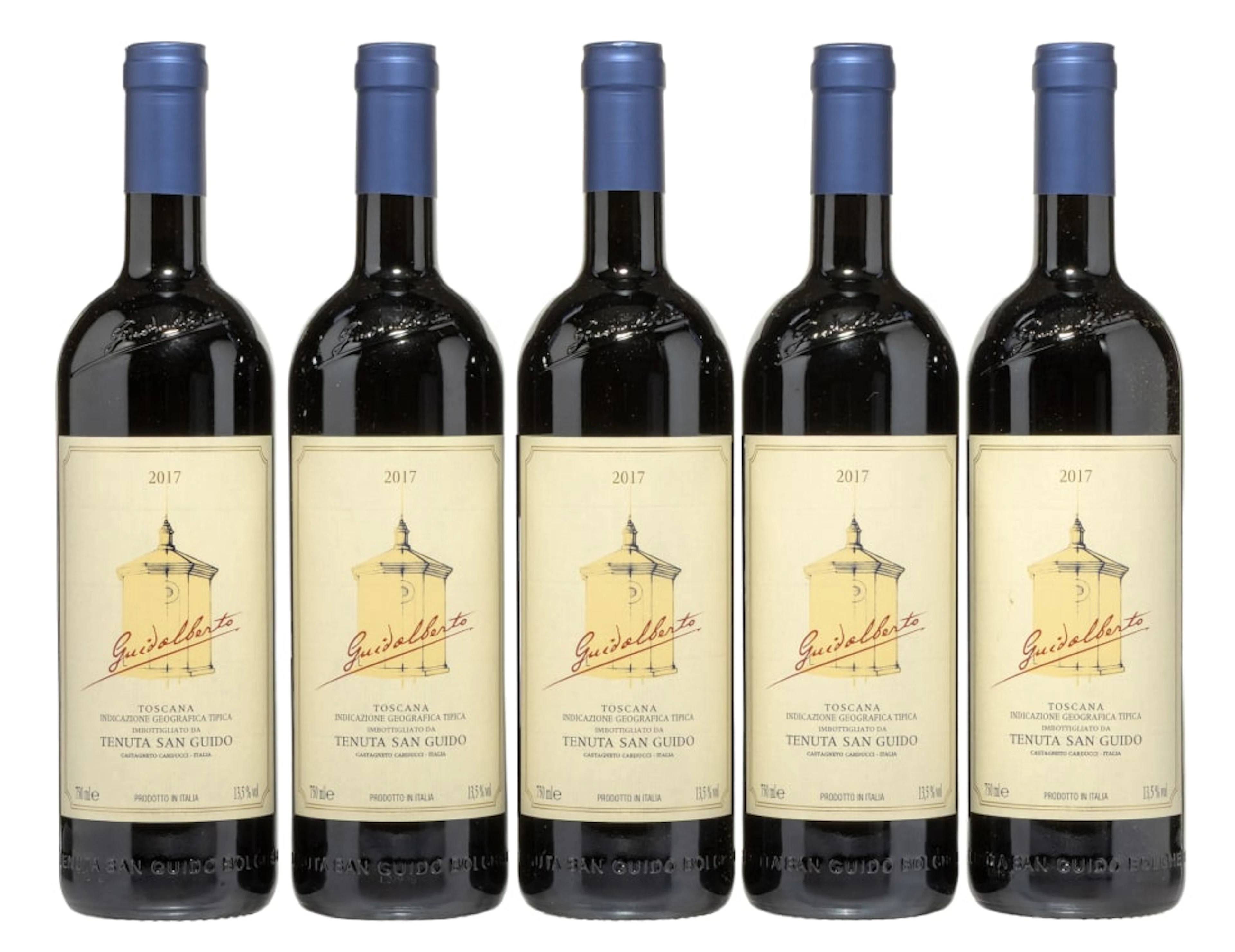 Tenuta San Guido; Guidalberto; 2017; 5 (1 x 5); 750ml