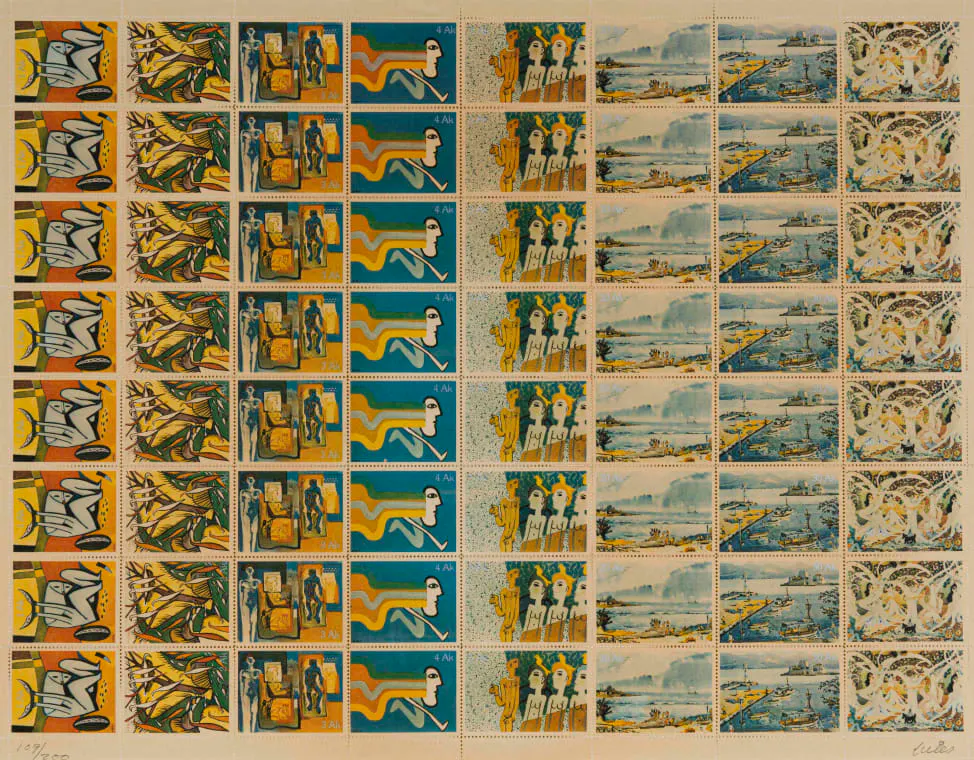 Walter Battiss; Fook Stamps