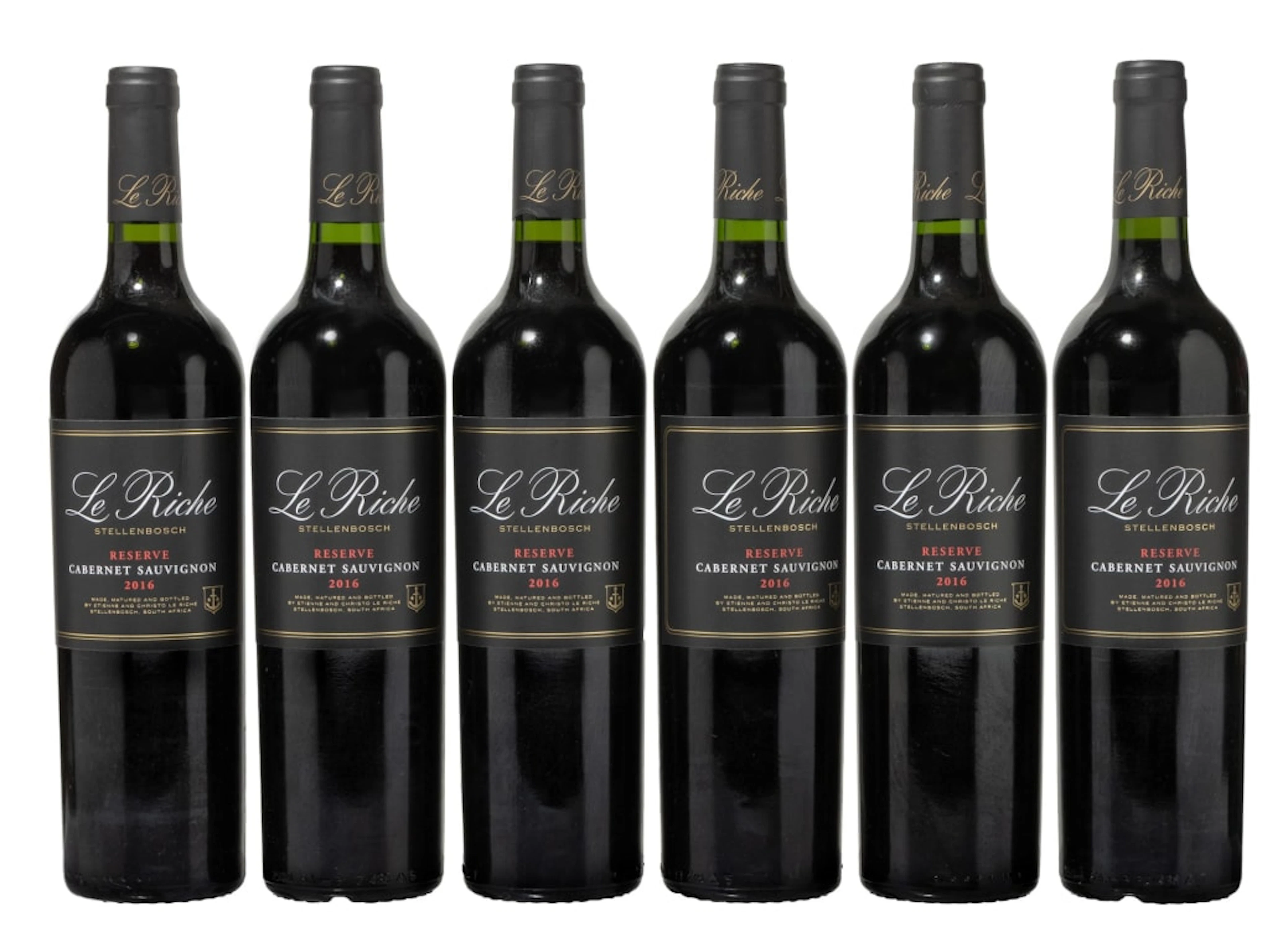 Le Riche; Reserve Cabernet Sauvignon; 2016; 6 (1 x 6); 750ml