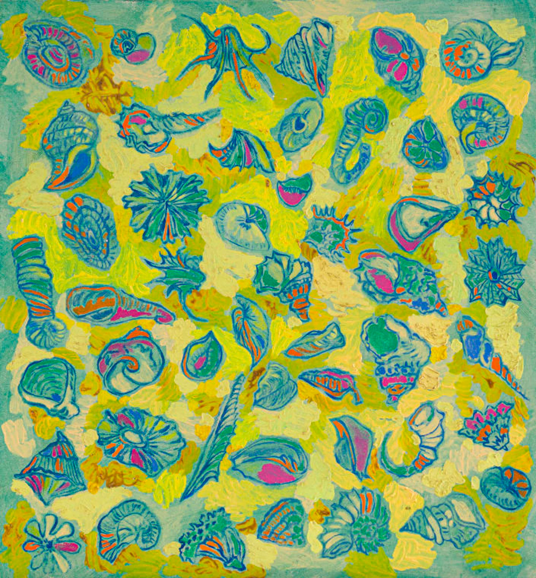 Andrew Verster; Composition with Shells and Leaves