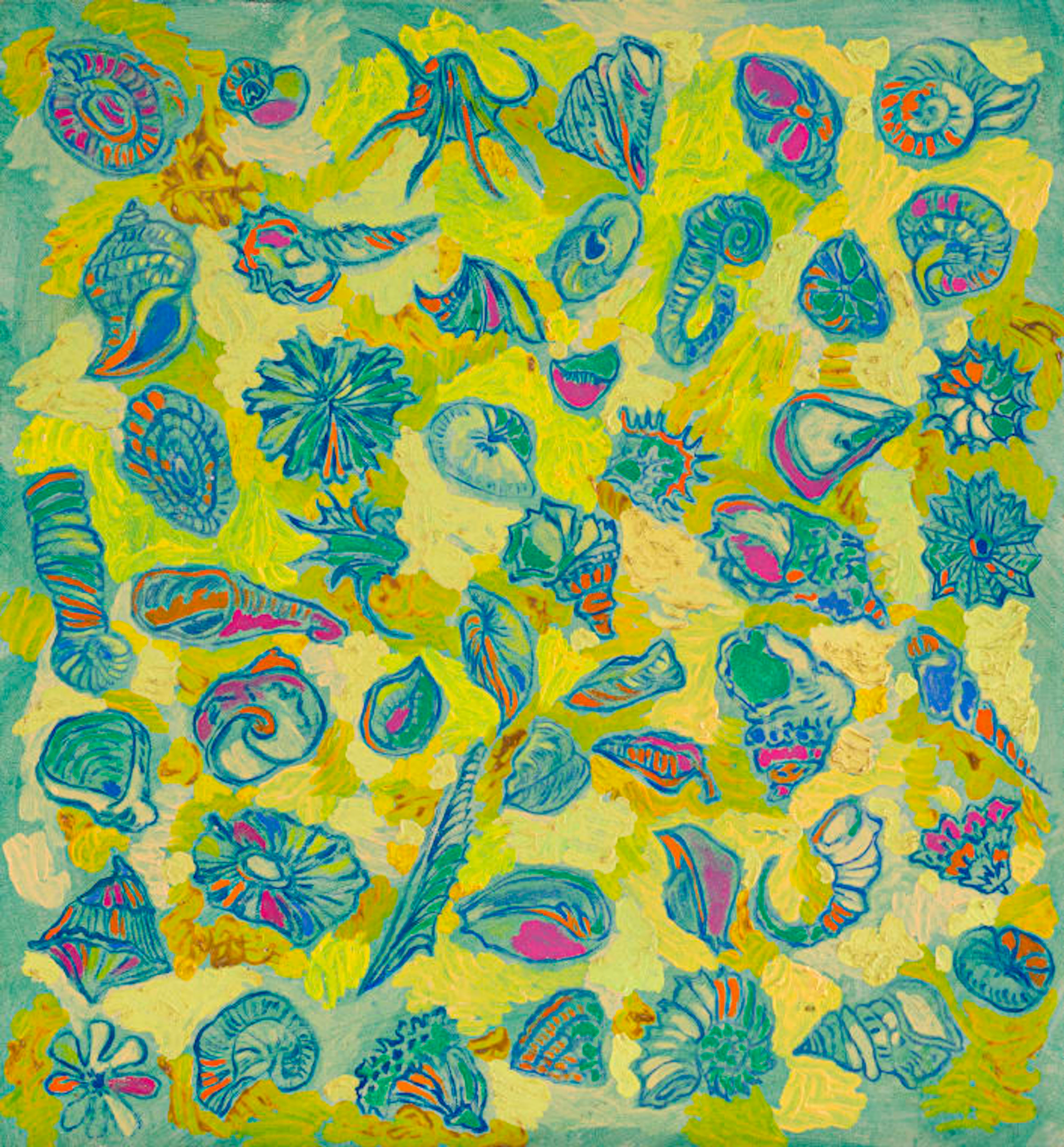 Andrew Verster; Composition with Shells and Leaves