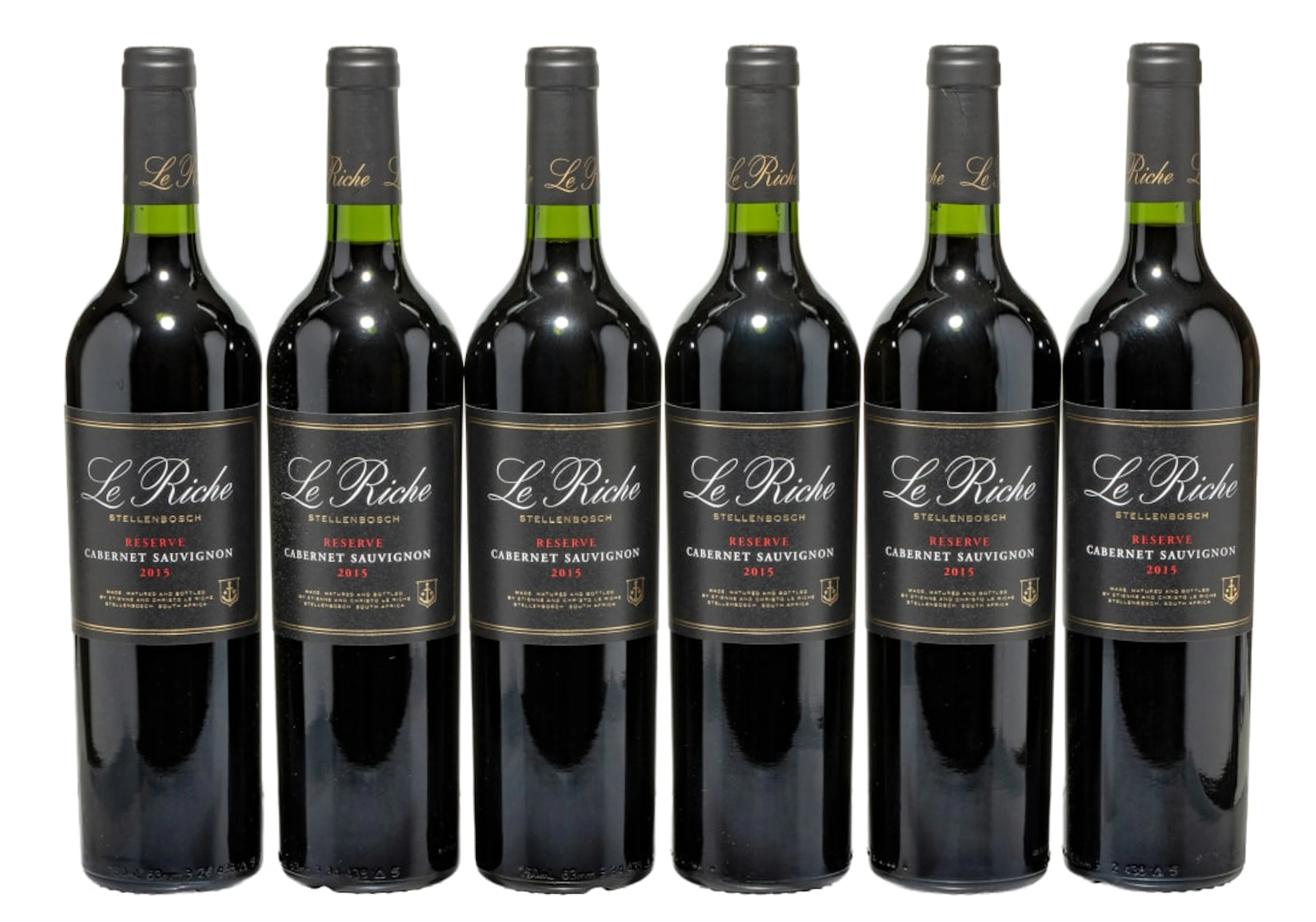 Le Riche; Cabernet Sauvignon Reserve; 2015; 6 (1 x 6); 750ml