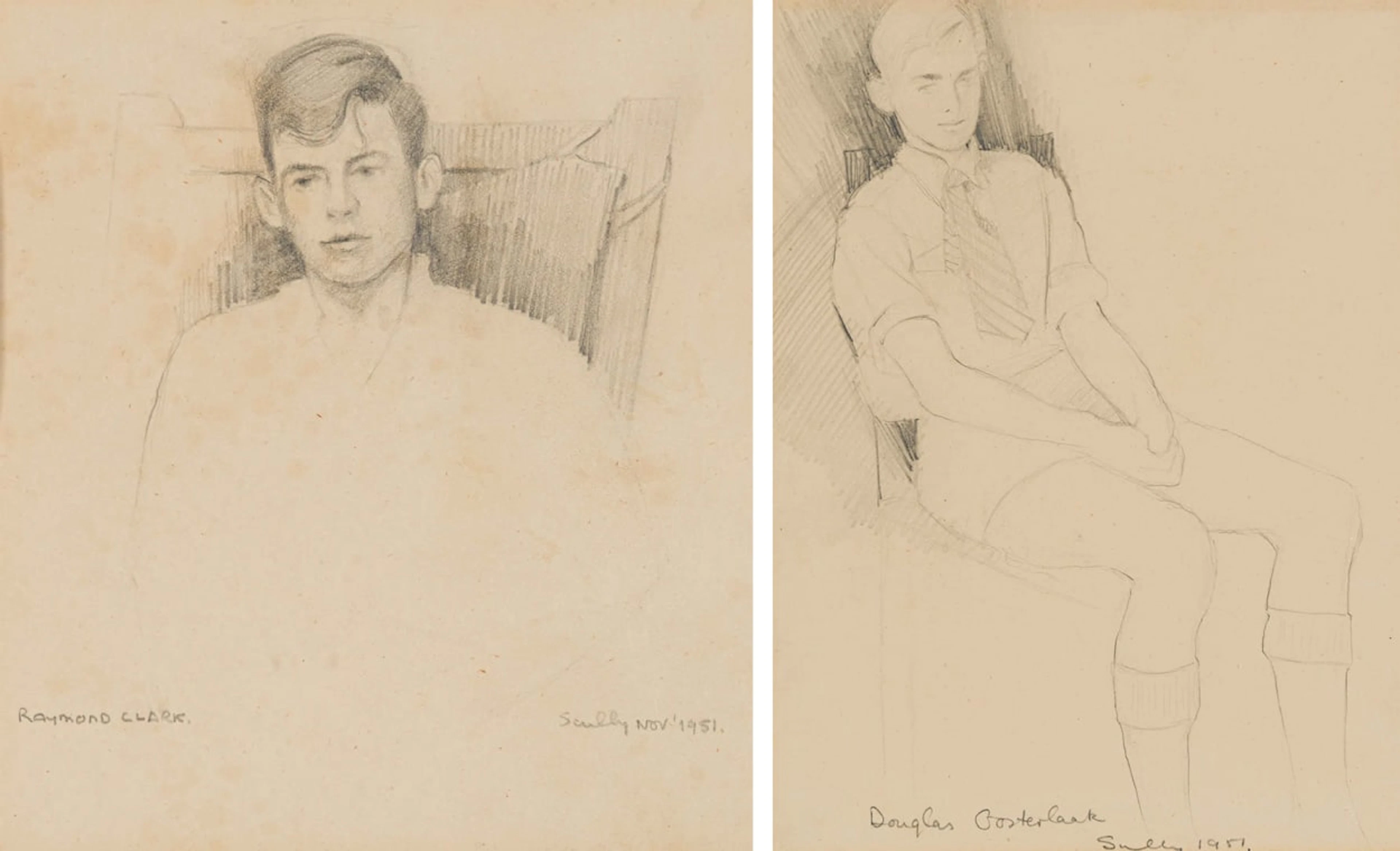 Larry Scully; Raymond Clark; Douglas Oosterlaak, two