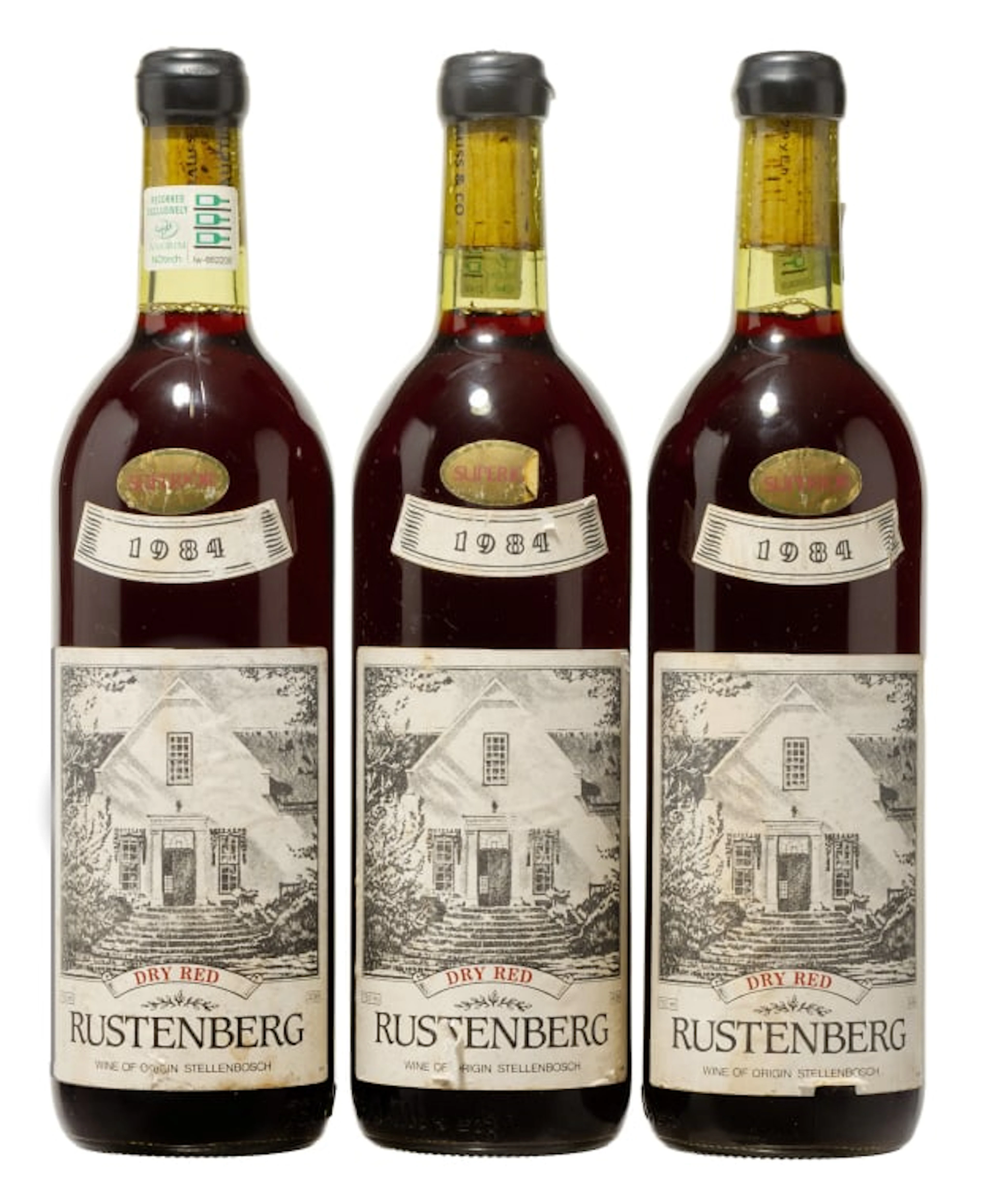 Rustenberg; Dry Red; 1984; 3 (1 x 3); 750ml