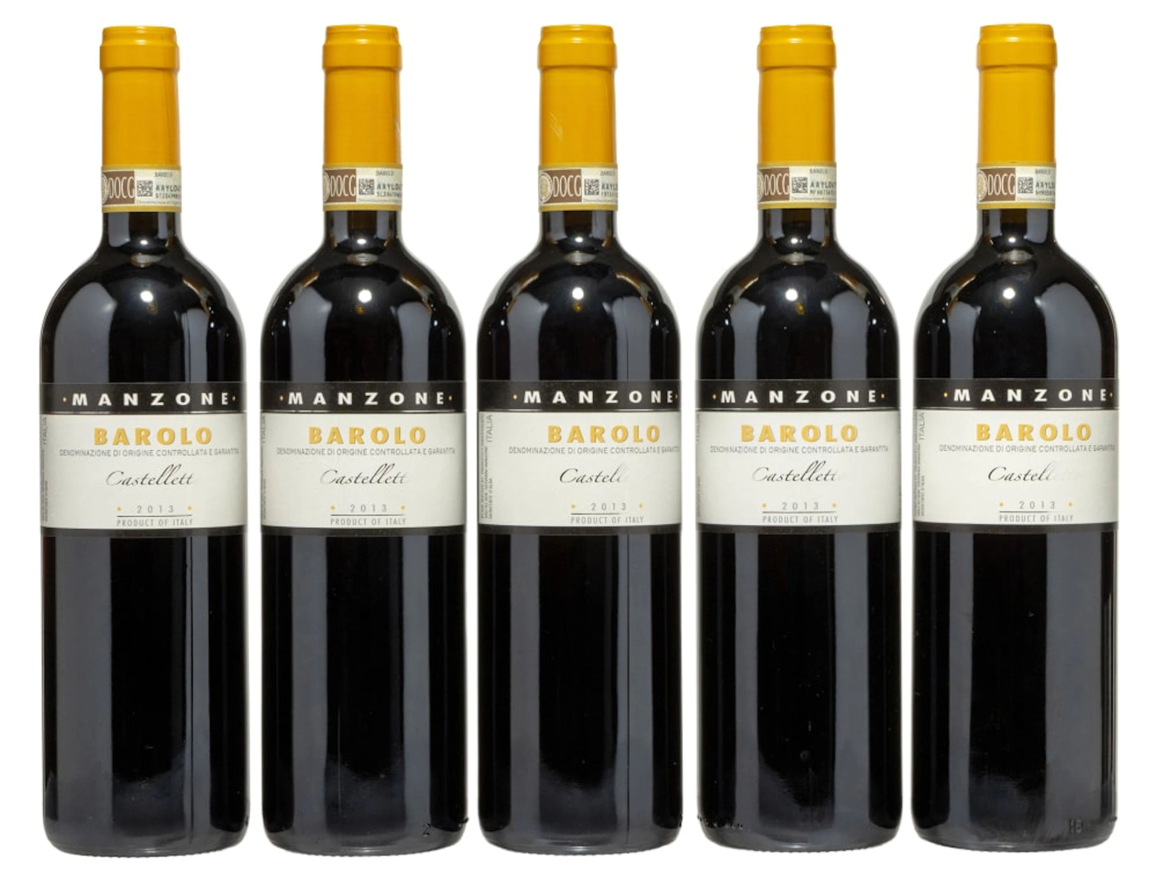 Giovanni Manzone; Barolo Castelletto; 2013; 5 (1 x 5); 750ml