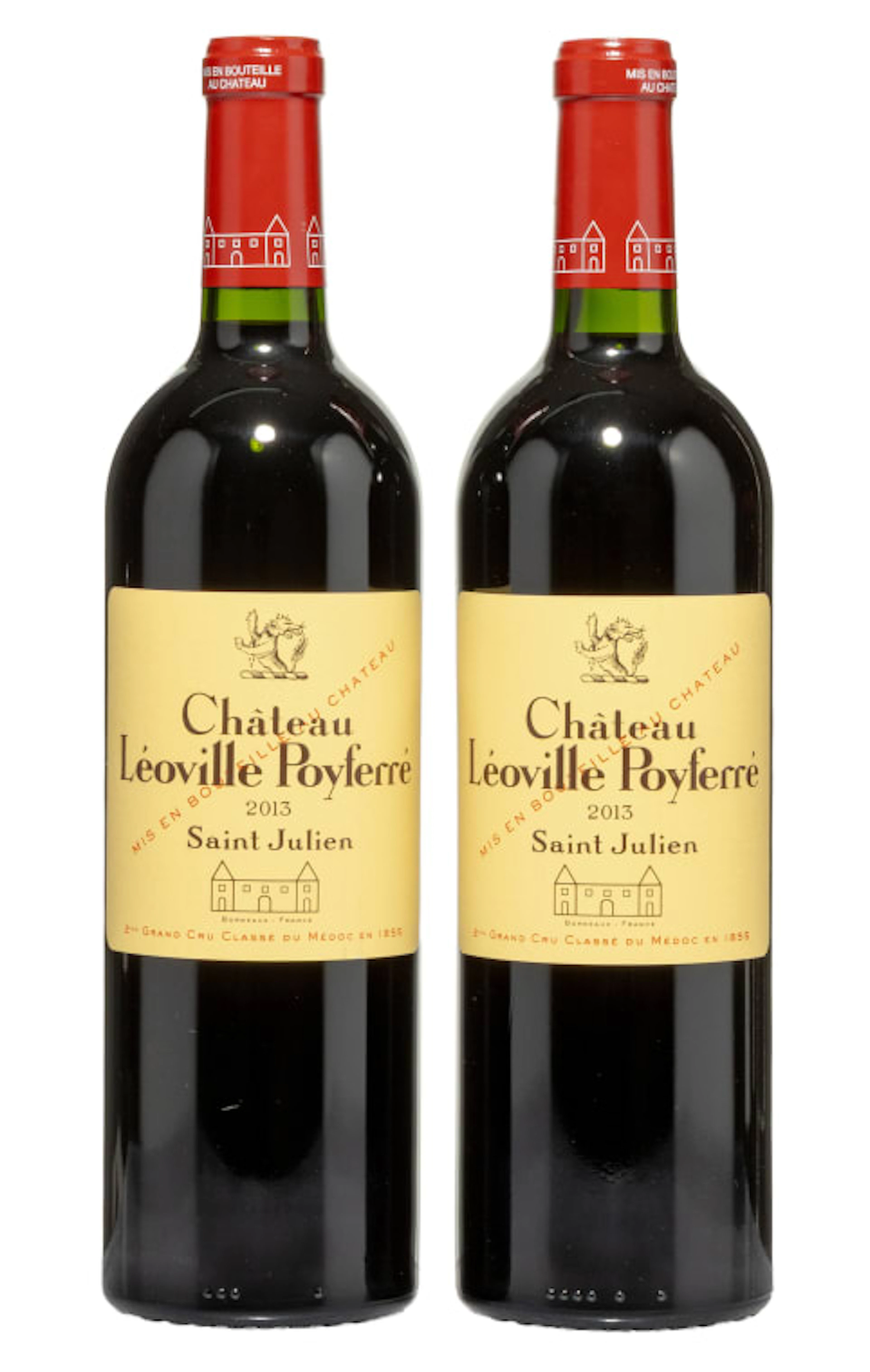 Léoville Poyferré; Saint-Julien; 2013; 2 (1 x 2); 750ml