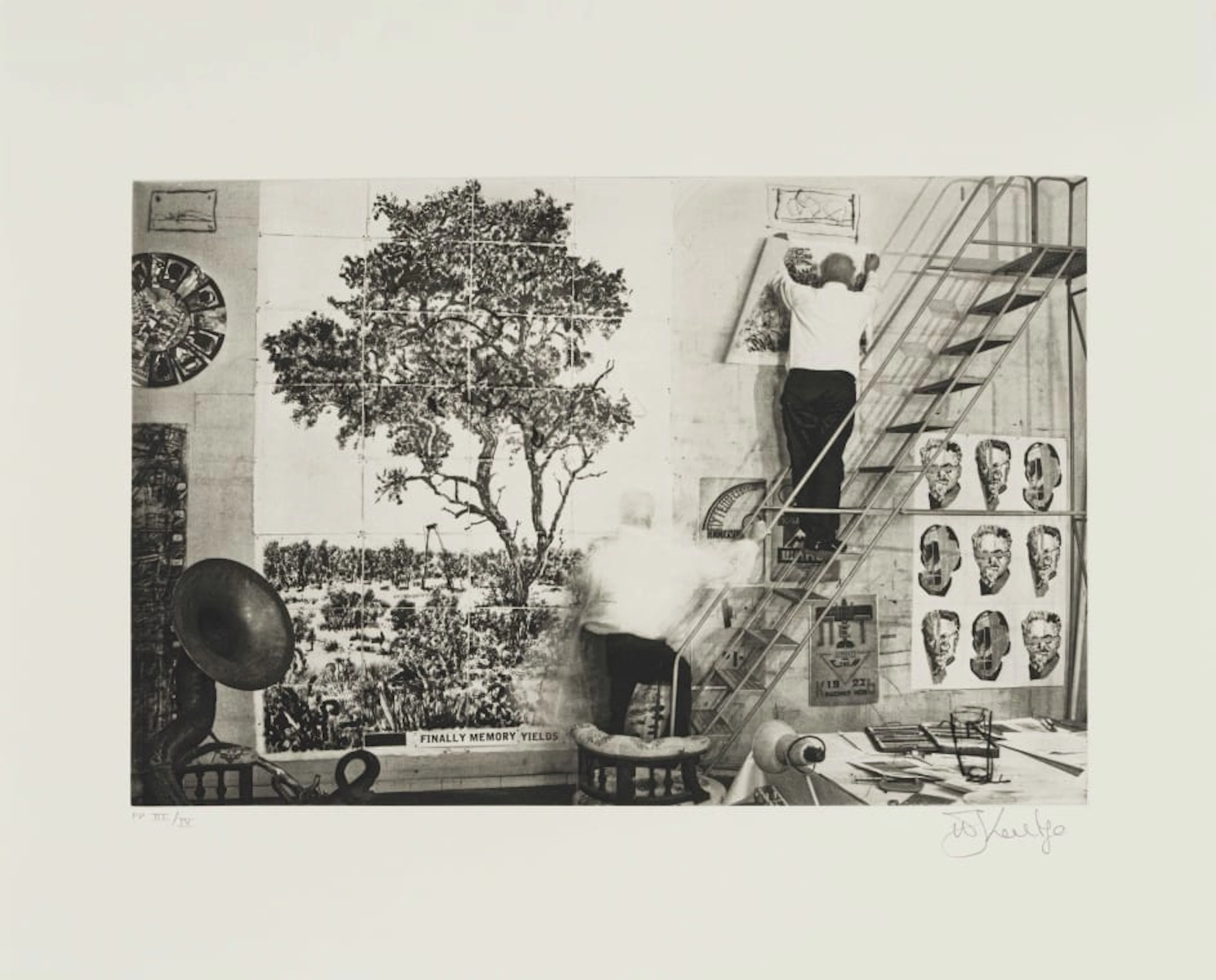 William Kentridge; Studio Life: Finally Memory Yields