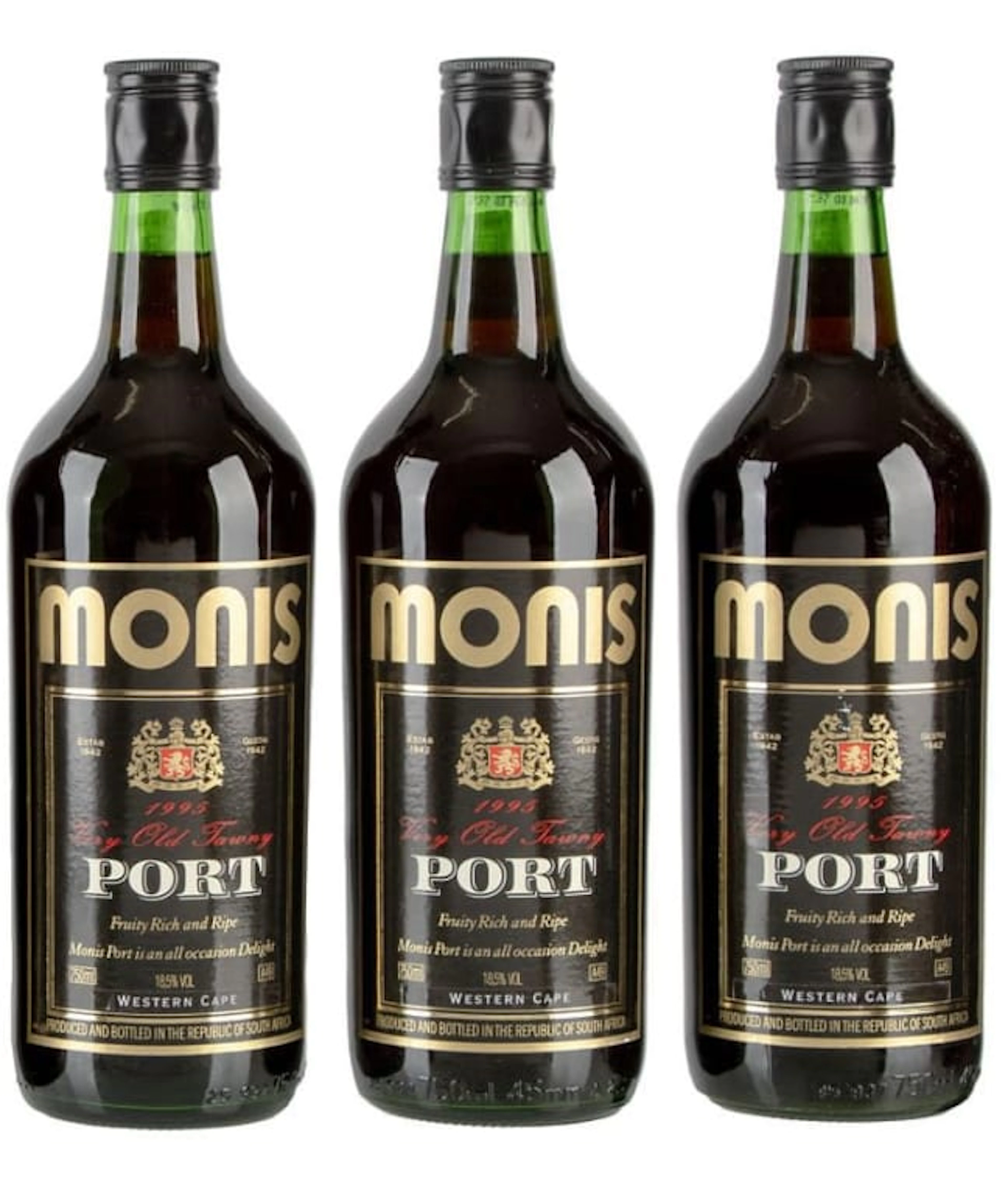 Monis; Very Old Tawny Port; 1995; 3 (1 x 3); 750ml