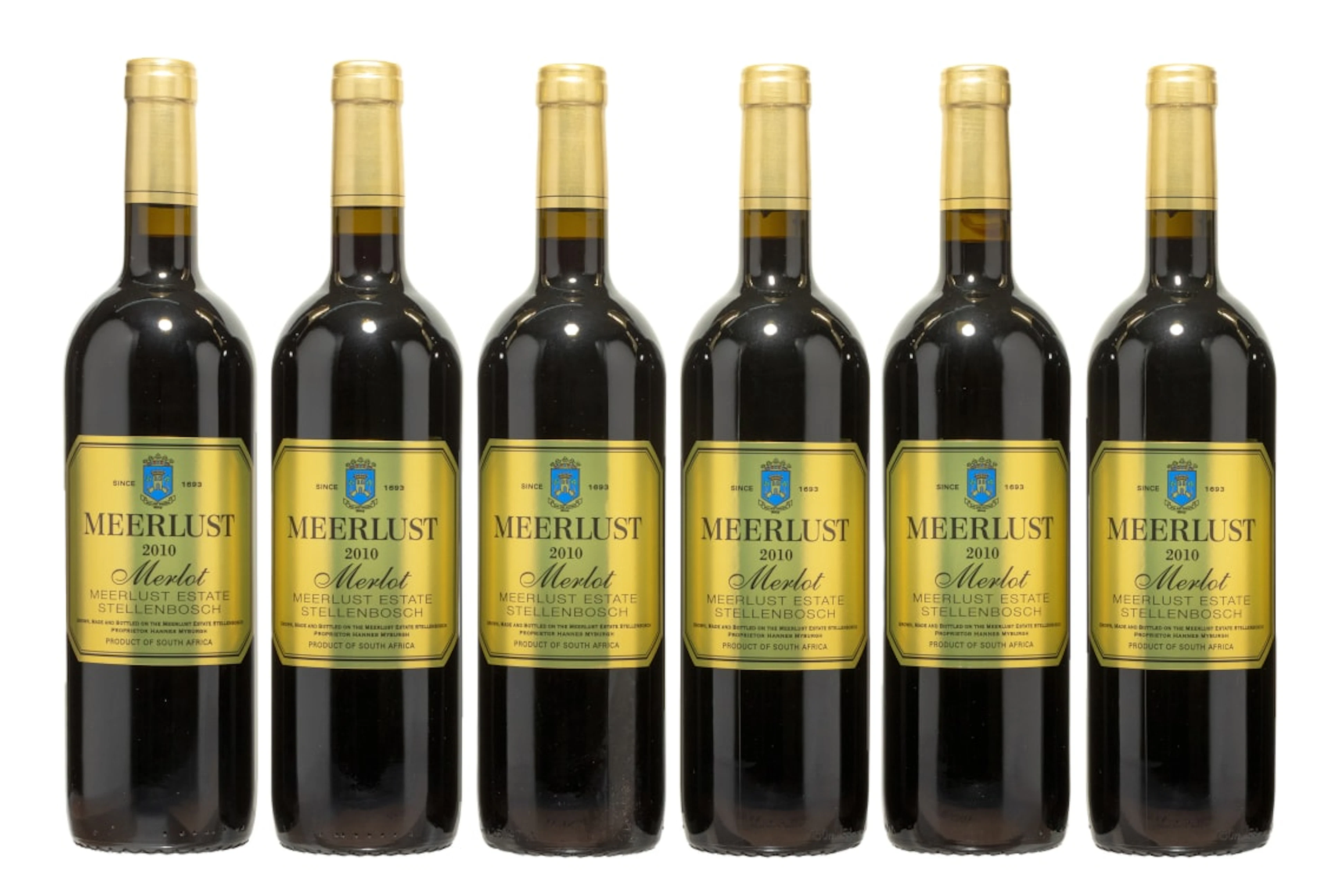 Meerlust; Merlot; 2010; 6 (1 x 6); 750ml