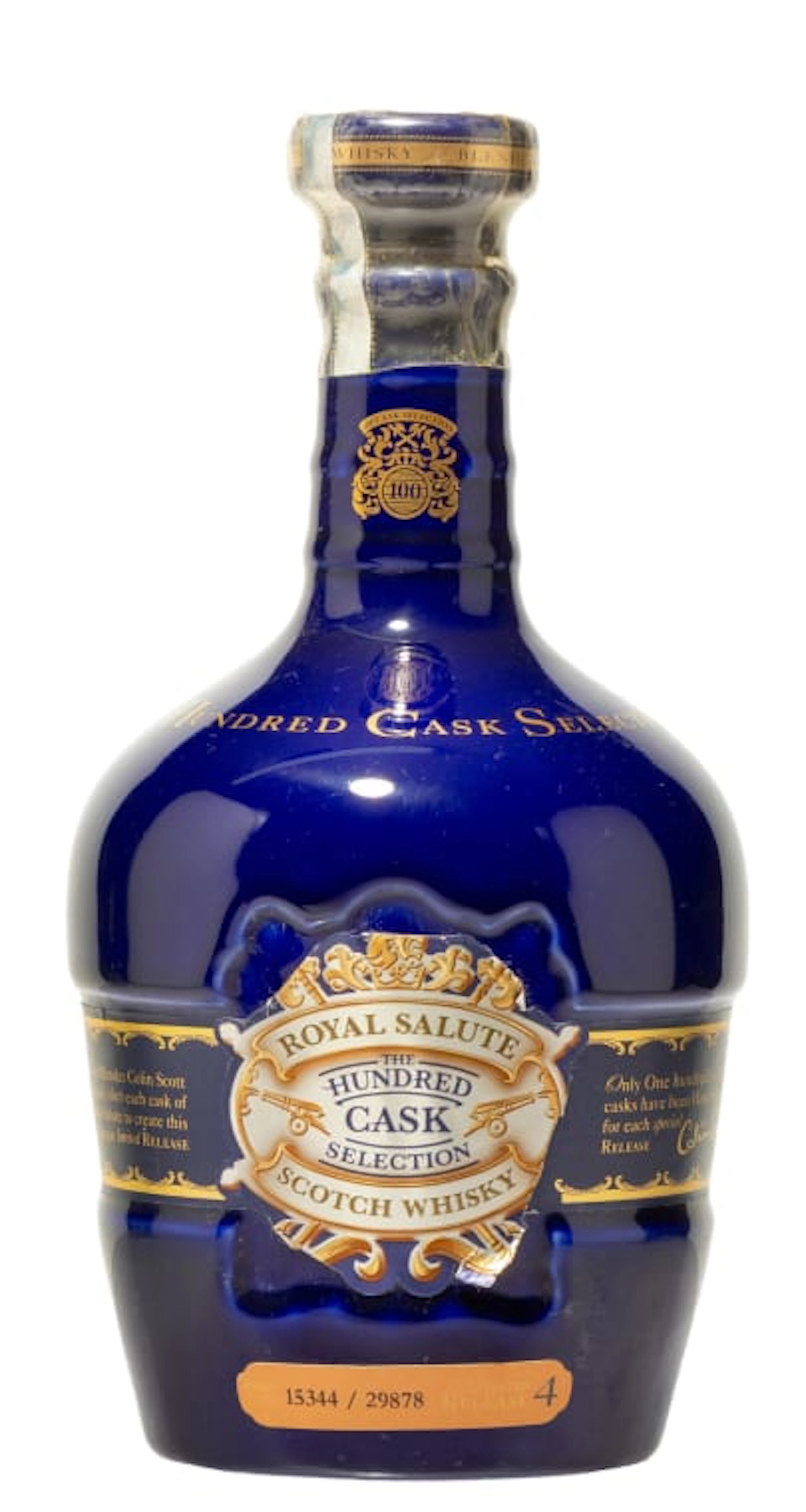 Royal Salute; Hundred Cask Blended Scotch Whisky; NV; 1 (1 x 1); 750ml