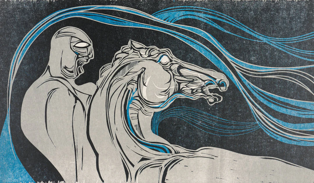 Cecil Skotnes; He Borrows the Dairy's Horse, from The White Monday