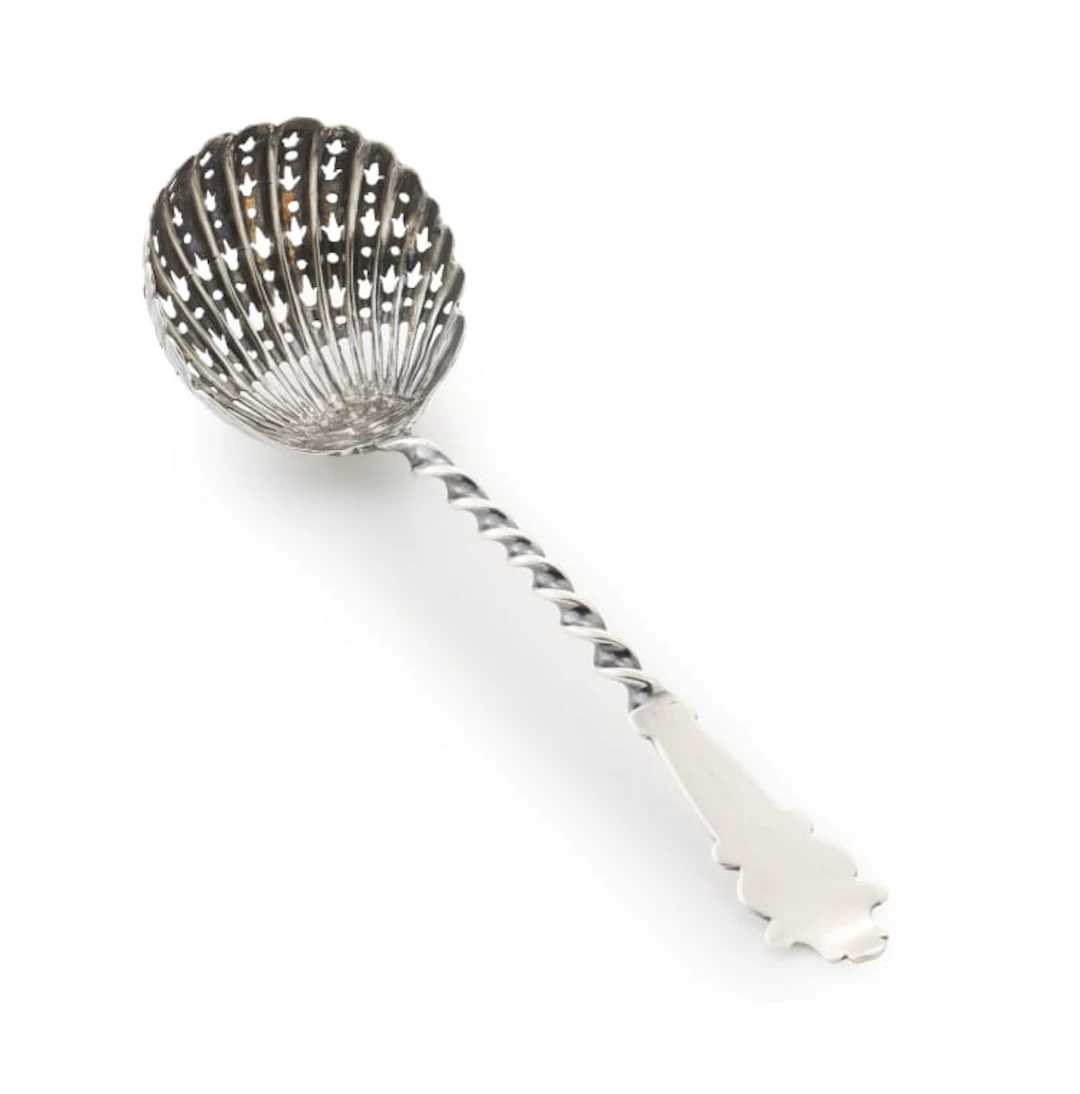 A George III silver sugar sifter, London, 1802