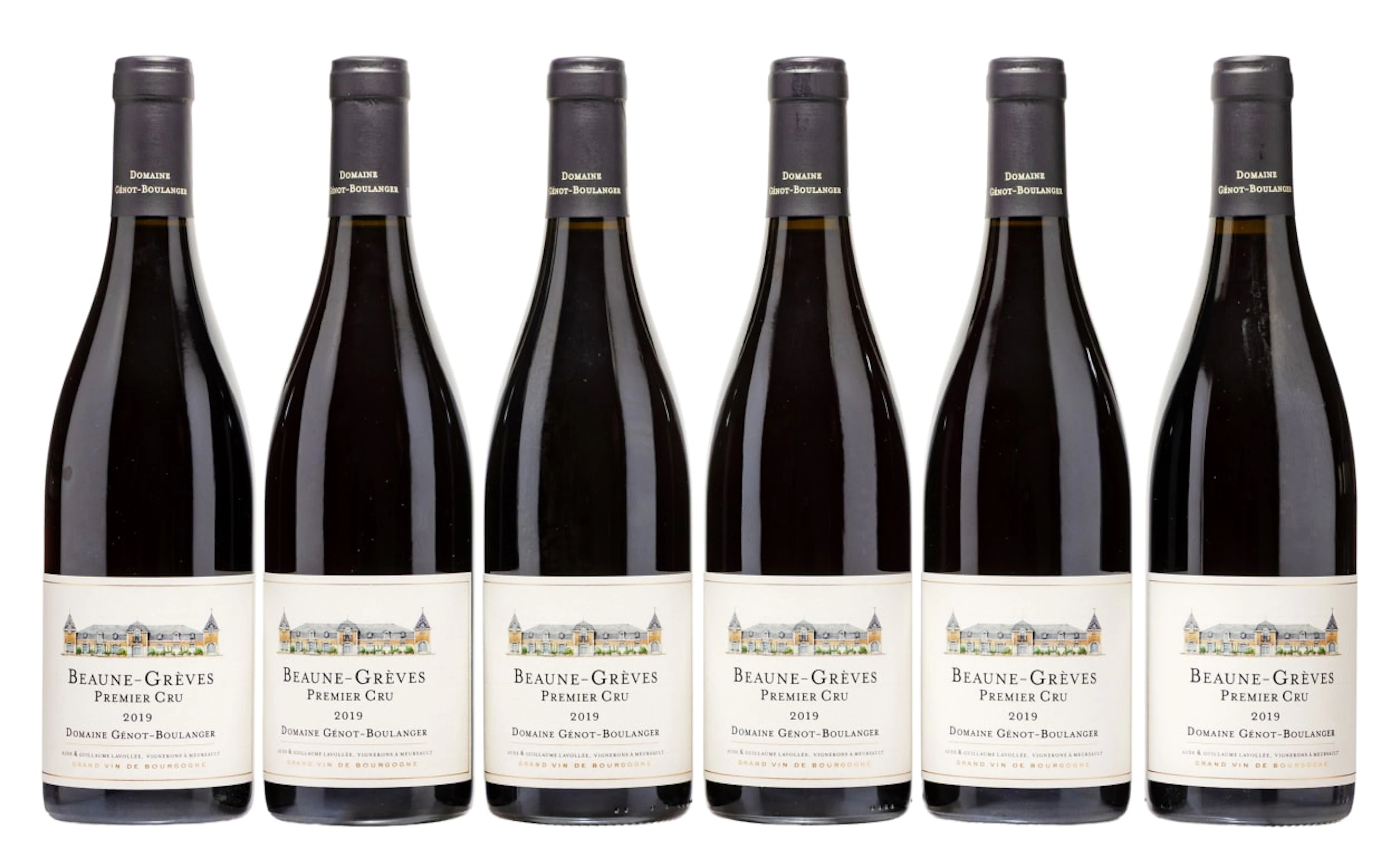 Genot Boulanger; Beaune 1er Cru Greves; 2019; 6 (1 x 6); 750ml