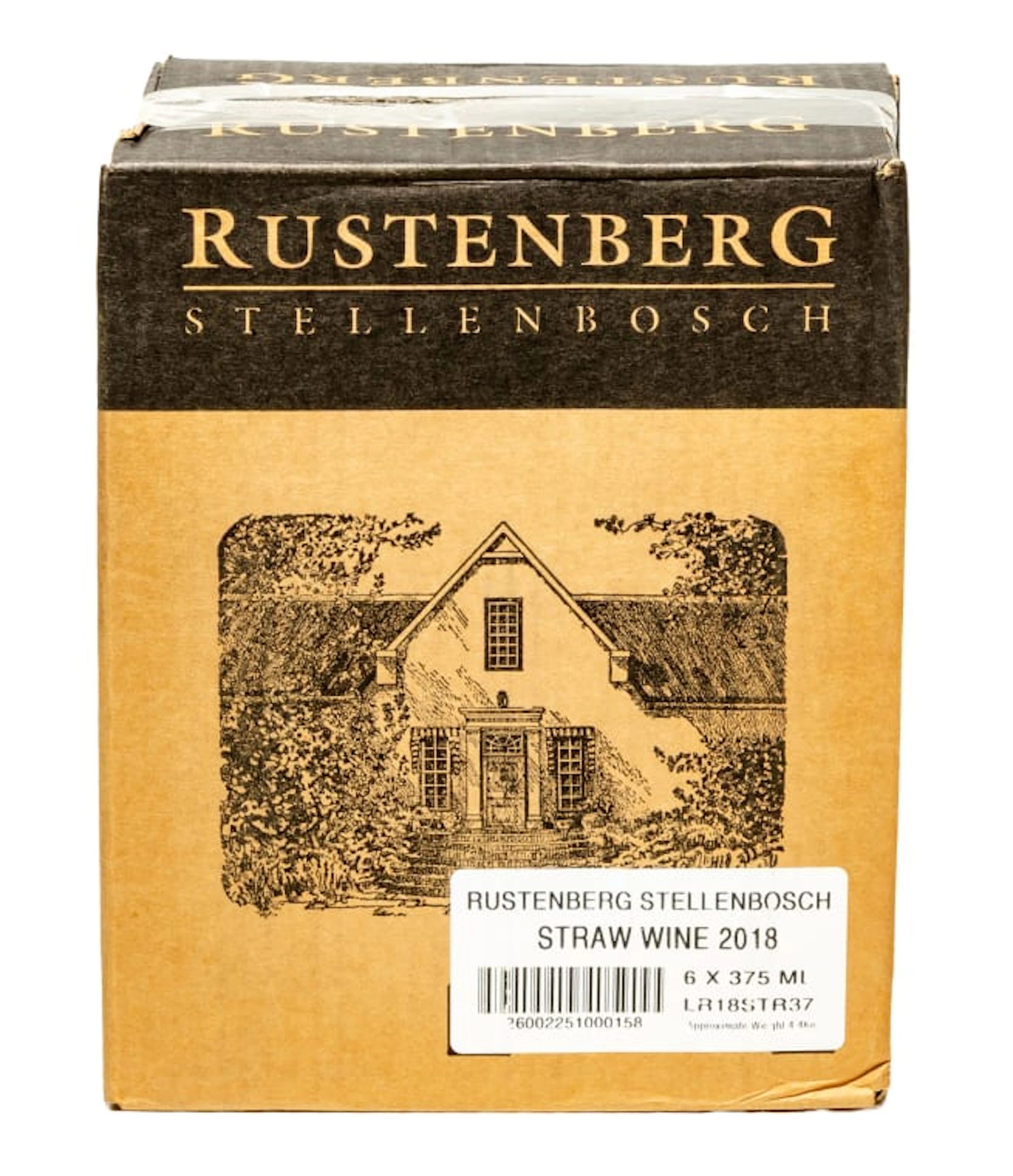 Rustenberg; Straw Wine; 2018; 6 (1 x 6); 375ml