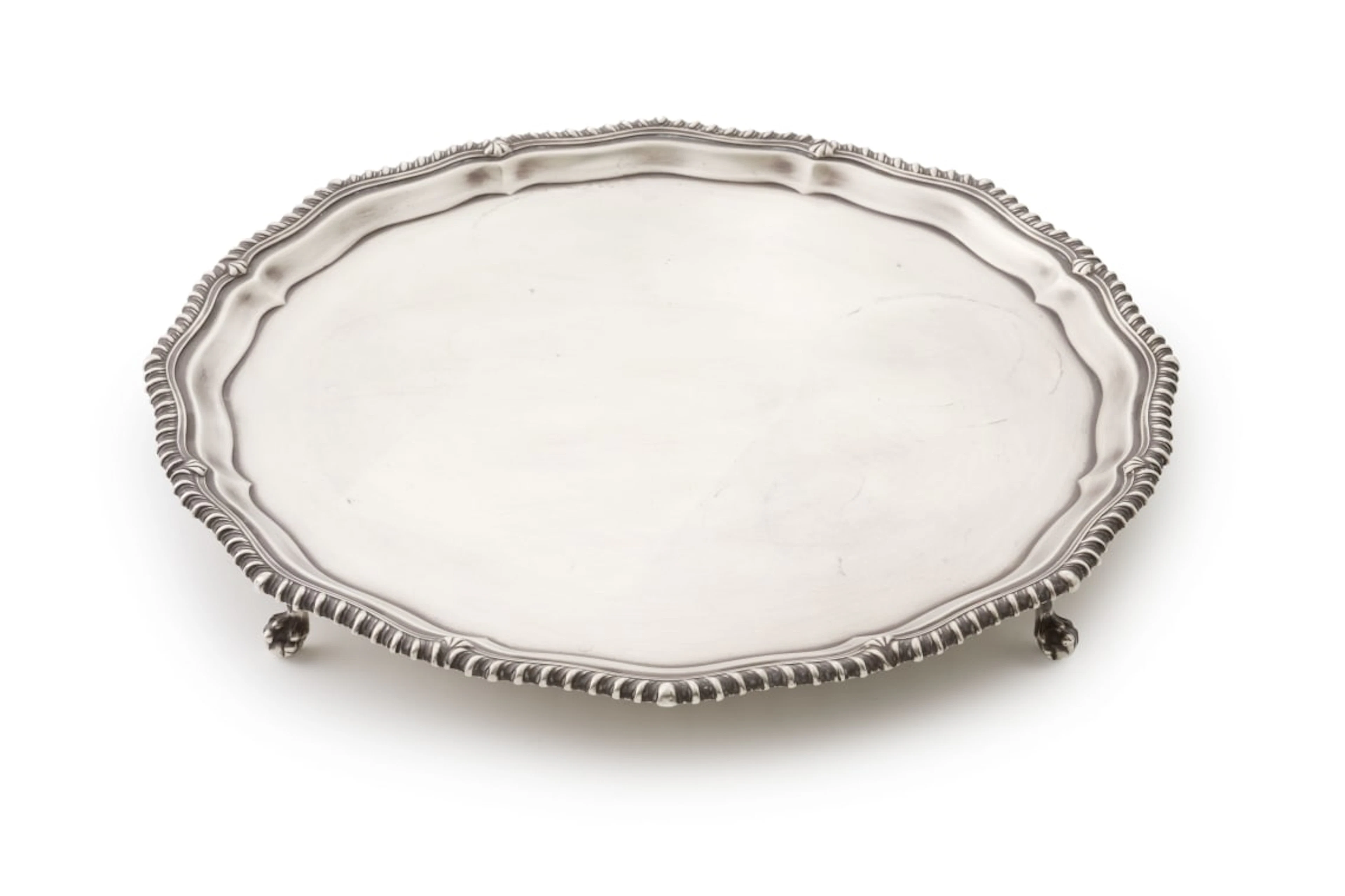 An Elizabeth II silver salver, Barker Brothers Silver Ltd, retailed