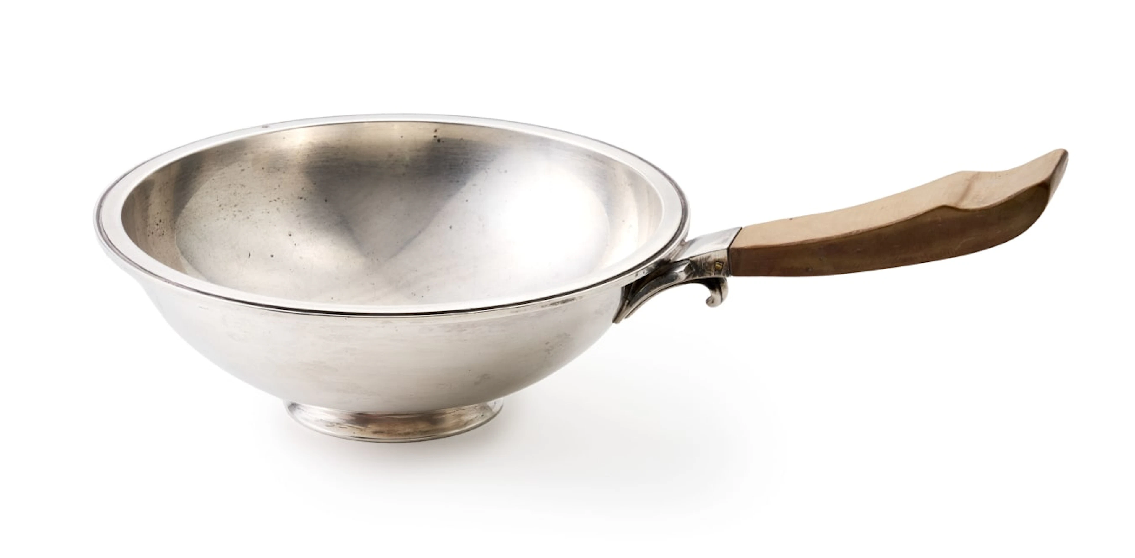A Georg Jensen silver pipkin, designed by Harald Nielsen, number 644A