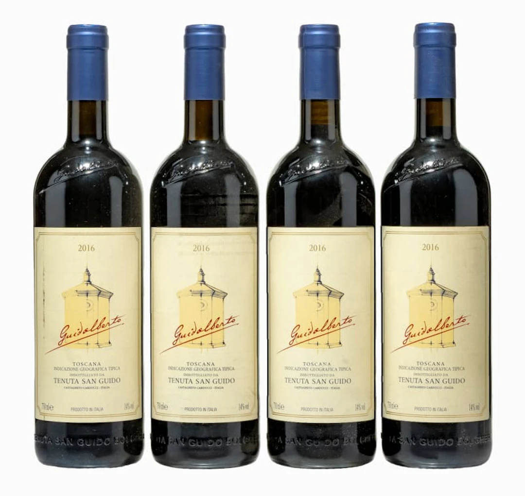 Tenuta San Guido; Guidalberto; 2016; 4 (1 x 4); 750ml