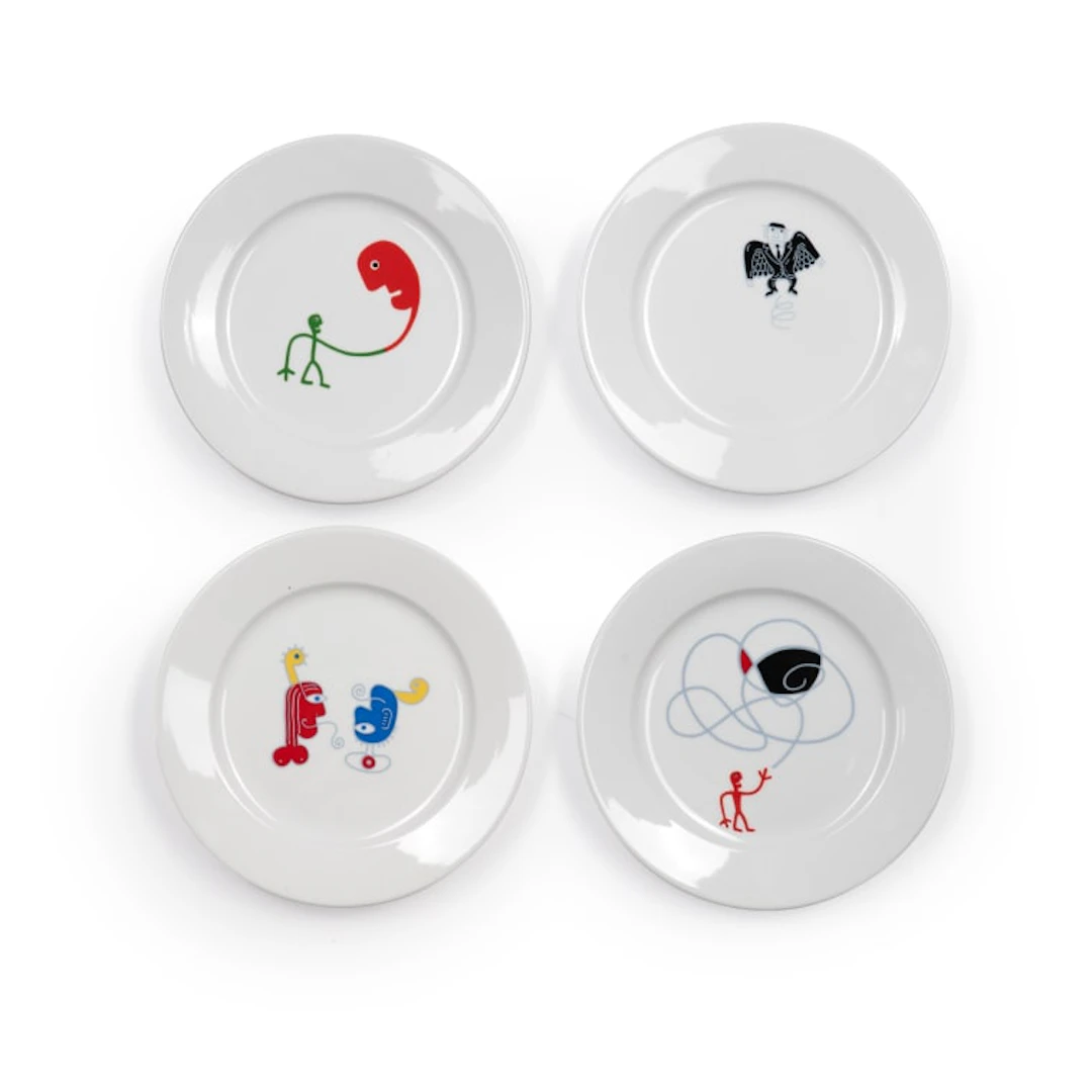 Norman Catherine; Side Plates, four
