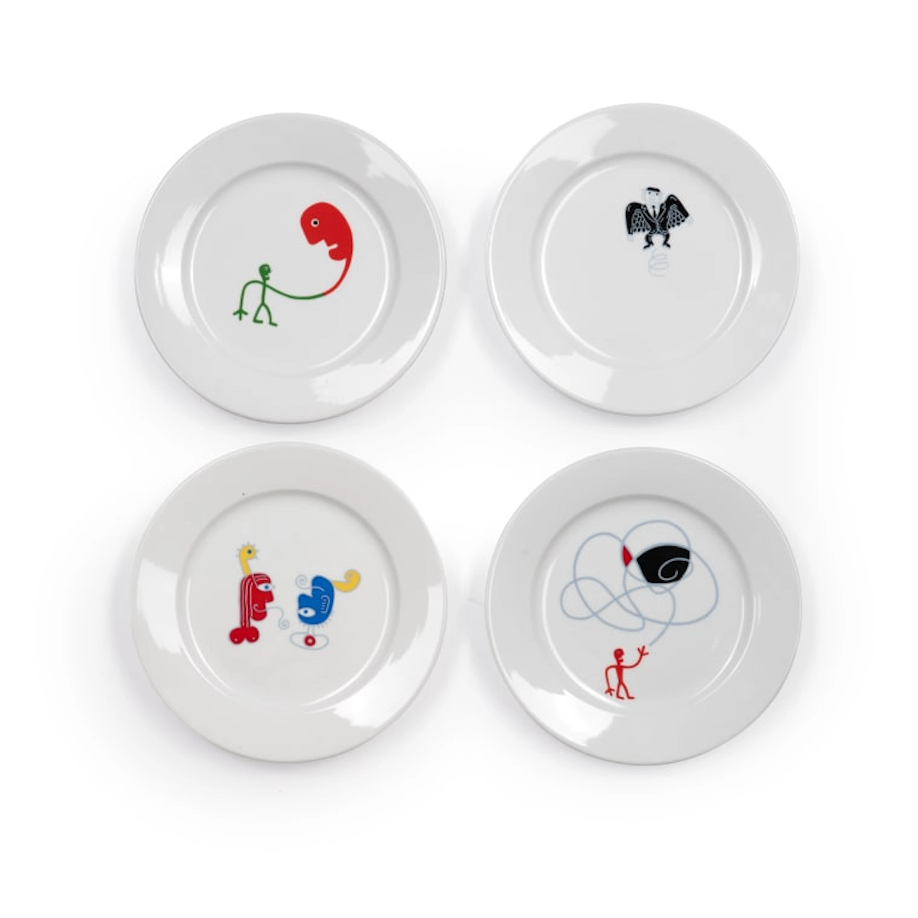 Norman Catherine; Side Plates, four