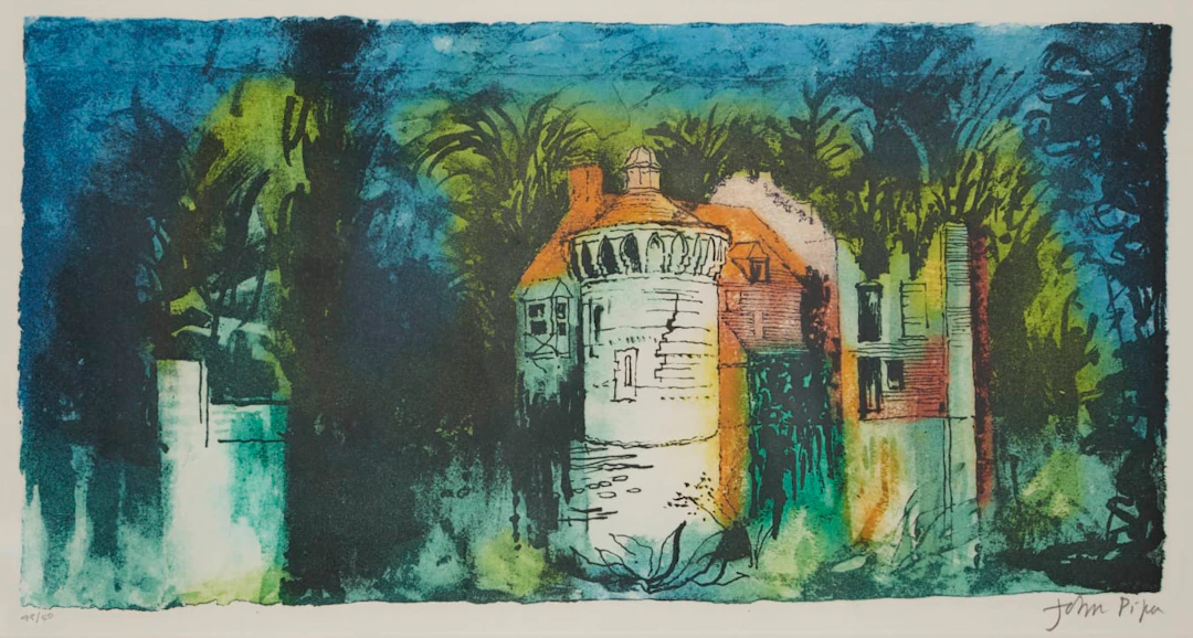 John Piper; Scotney Castle IV (Levinson 346)