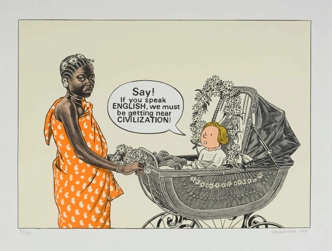 Anton Kannemeyer; Say! If you Speak English …
