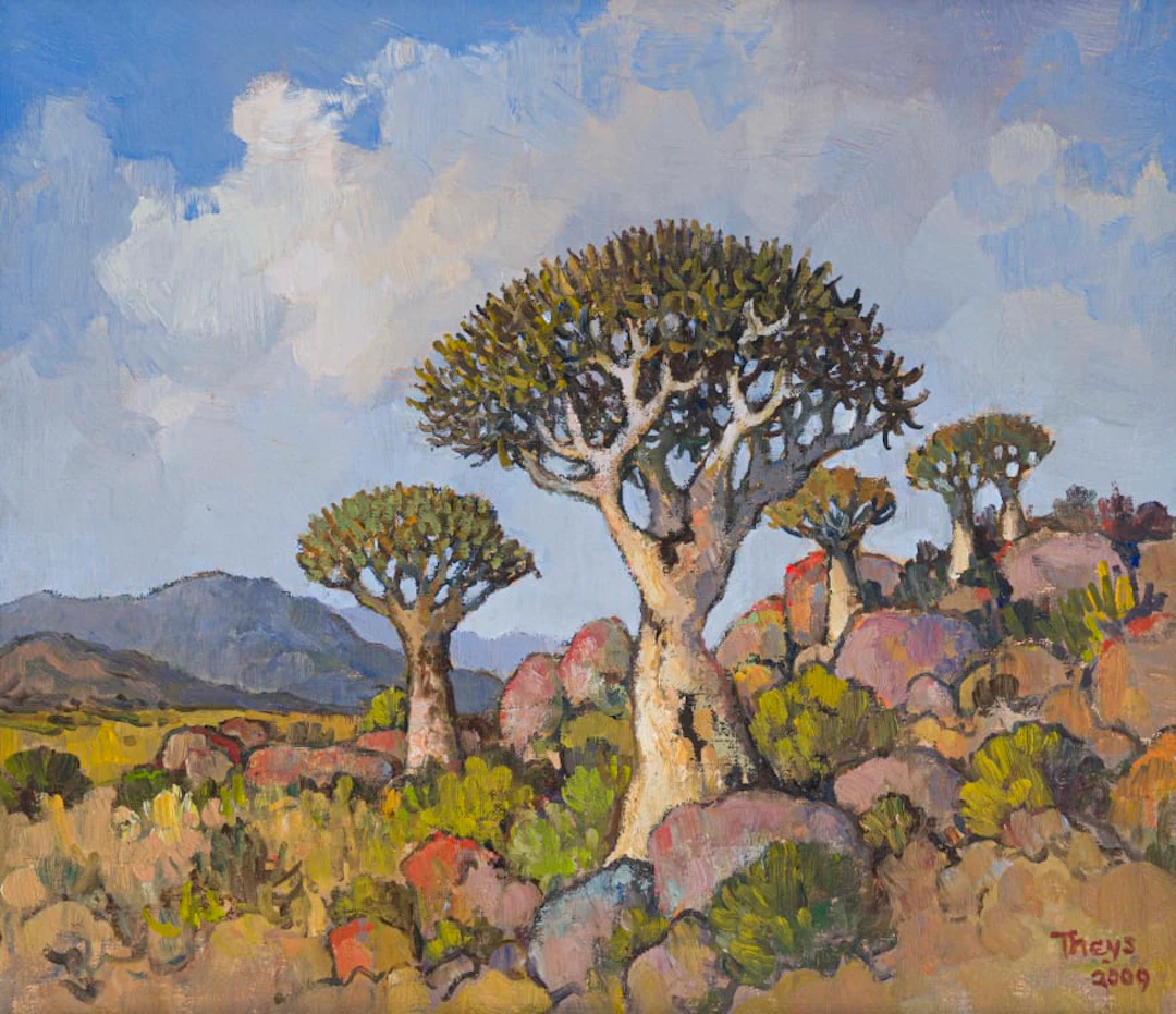 Conrad Theys; Quiver Trees/ Kokerbome, Namaqualand
