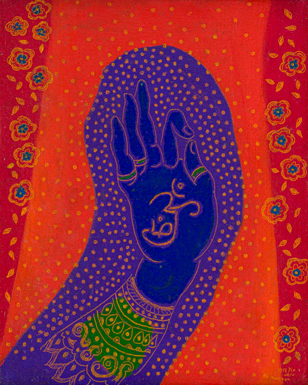 Andrew Verster; Composition with Hand and Symbol