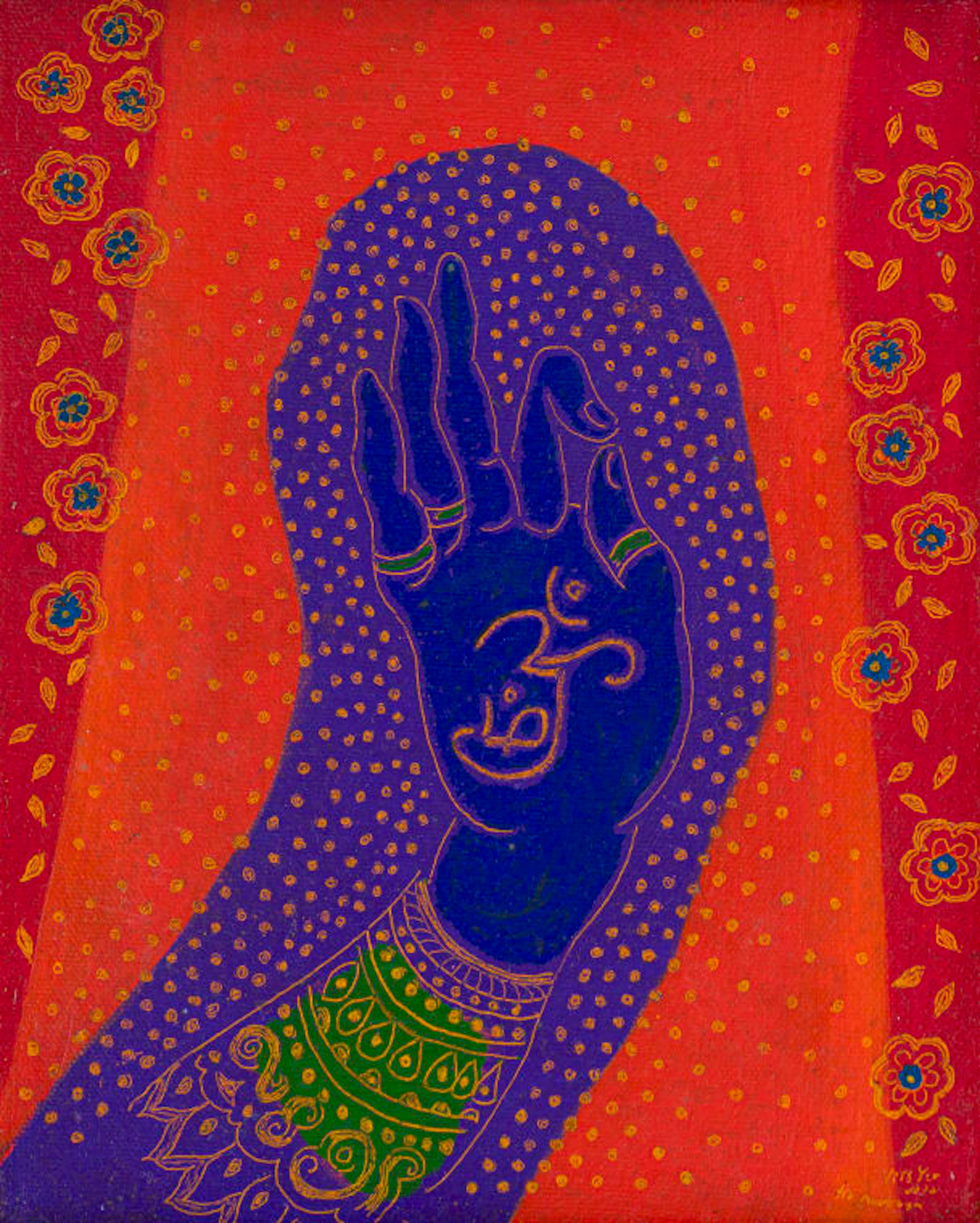 Andrew Verster; Composition with Hand and Symbol