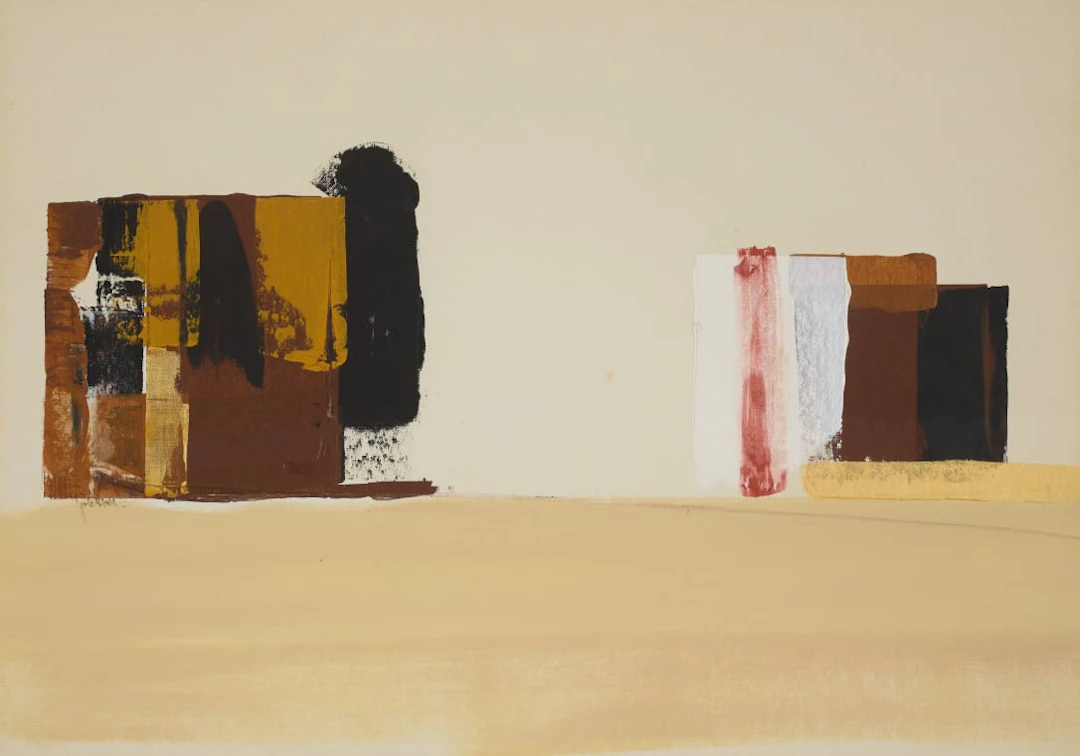 Sidney Goldblatt; Abstract Landscape