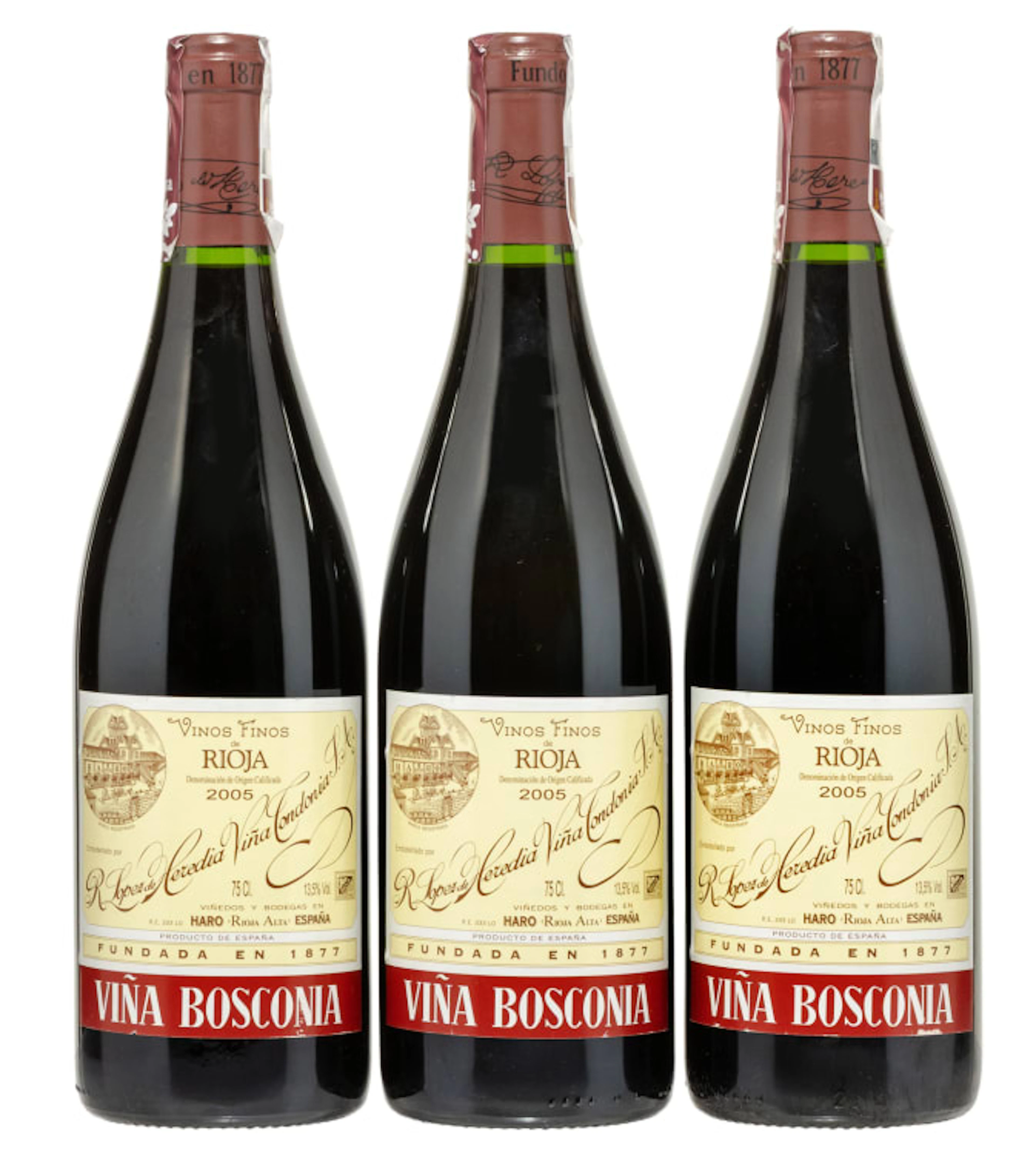 Lopez de Heredia; Viña Bosconia Reserva; 2005; 3 (1 x 3); 750ml