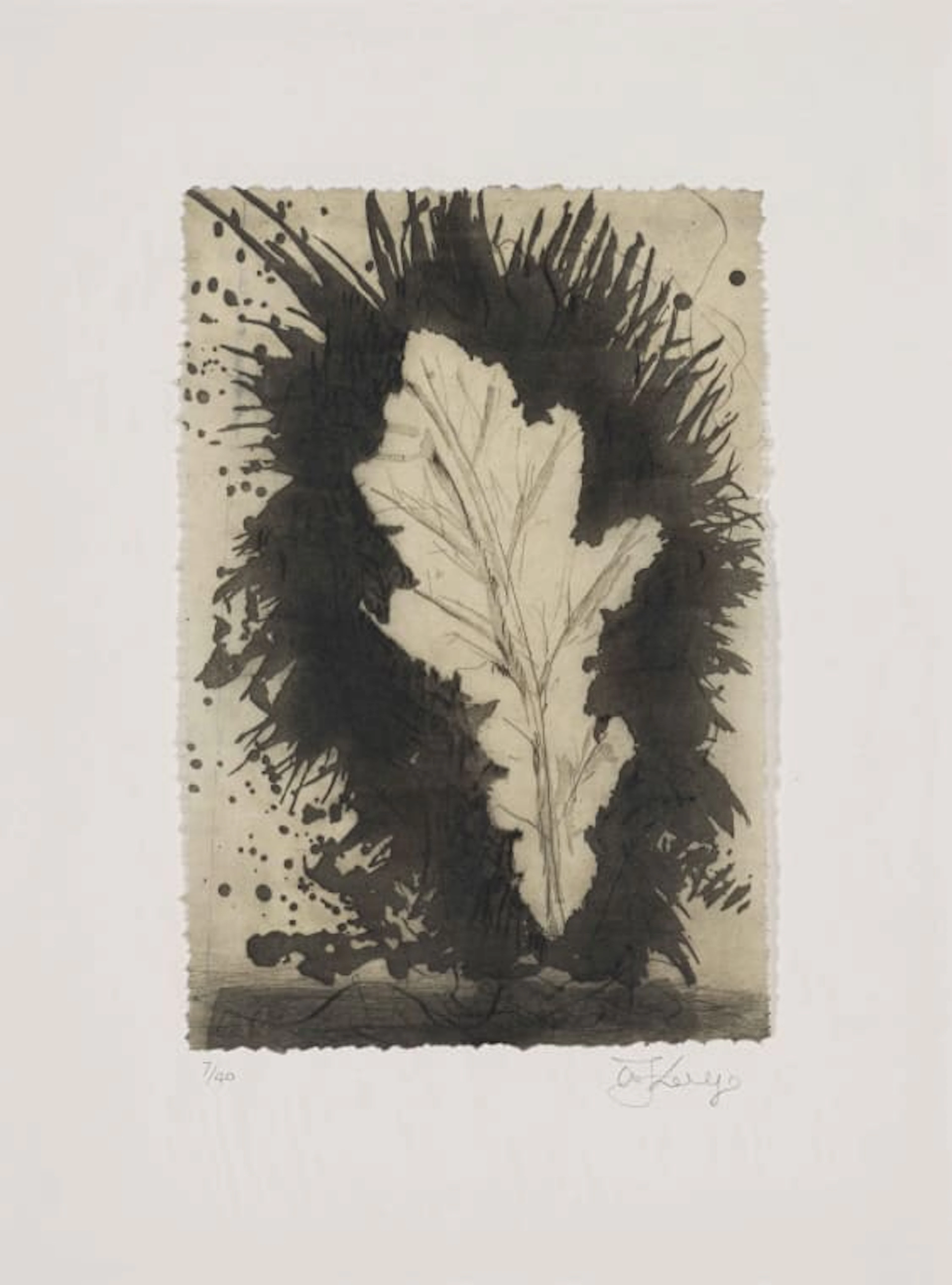 William Kentridge; Leaf, Waiting for the Sybil