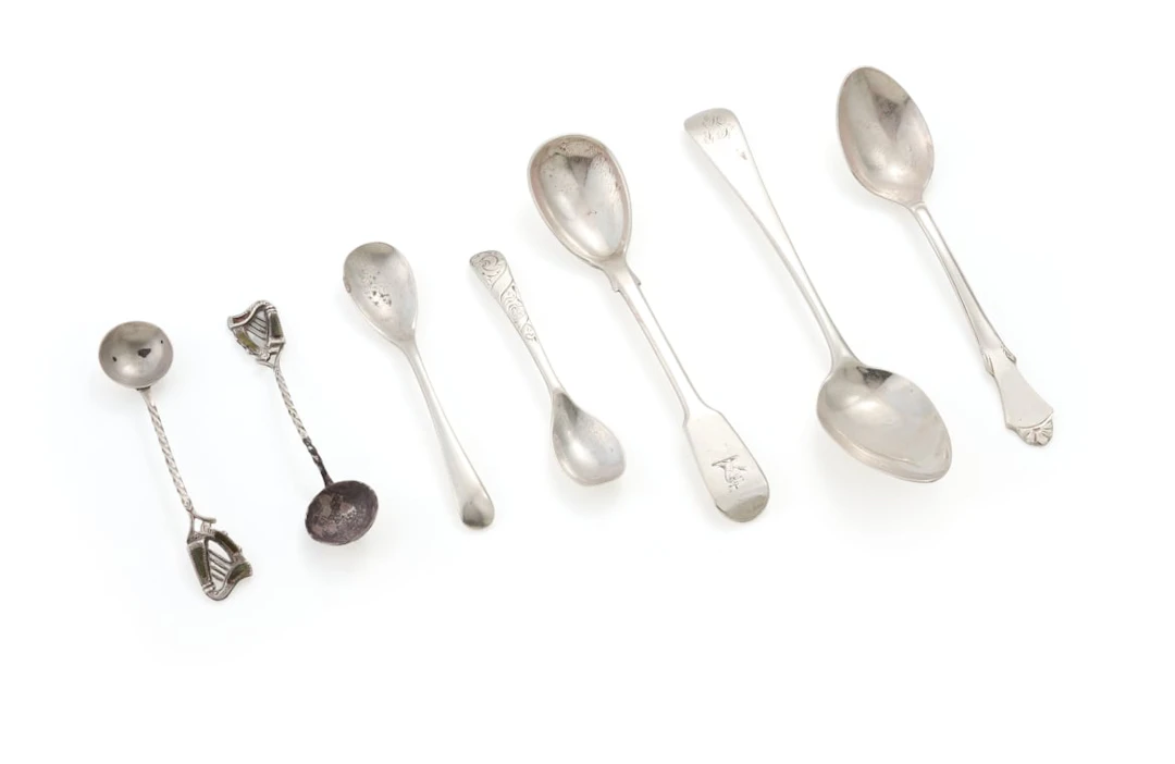 A group of miscellaneous silver spoons, various makers and dates