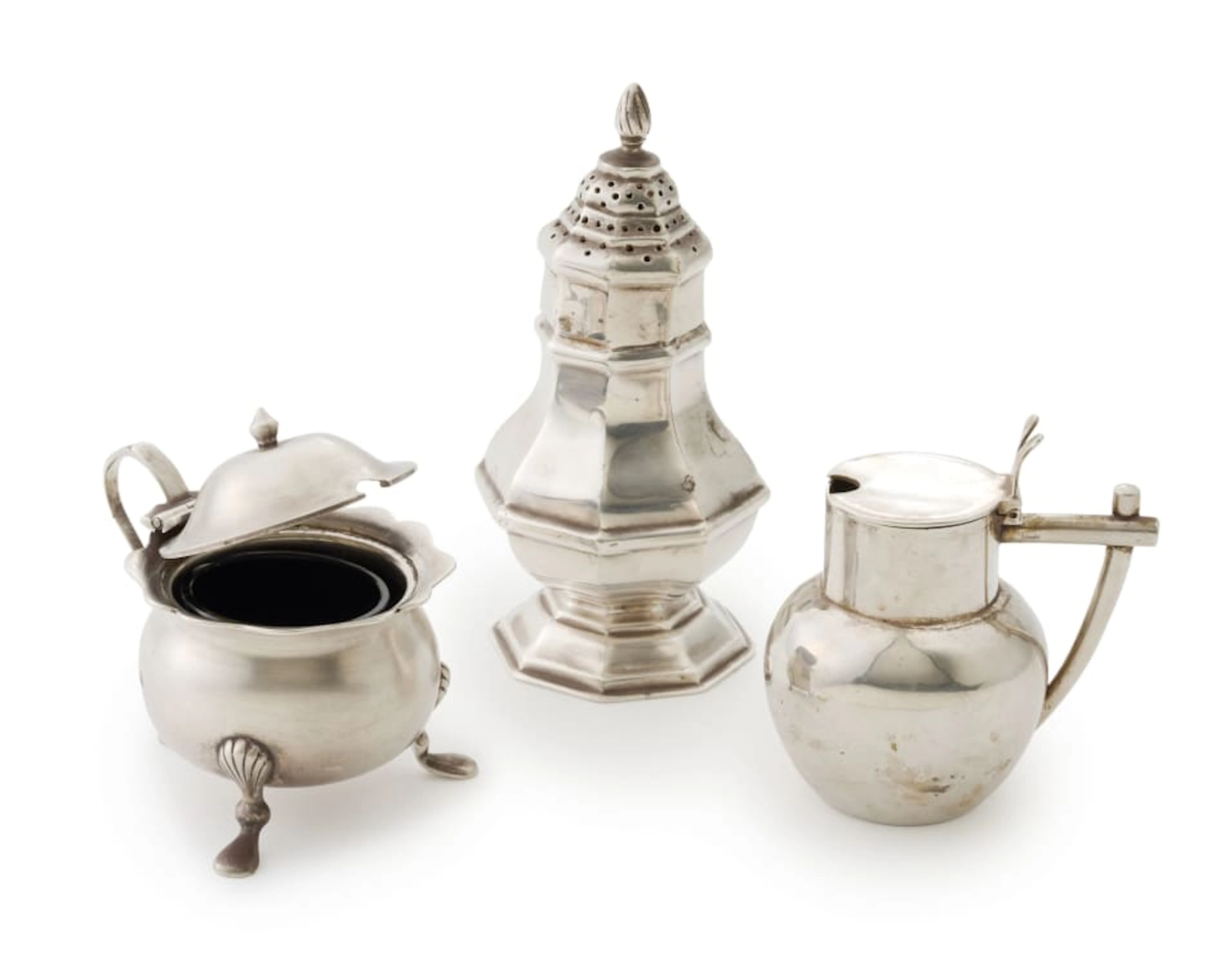 A Victorian miniature silver sugar caster, George Nathan & Ridley