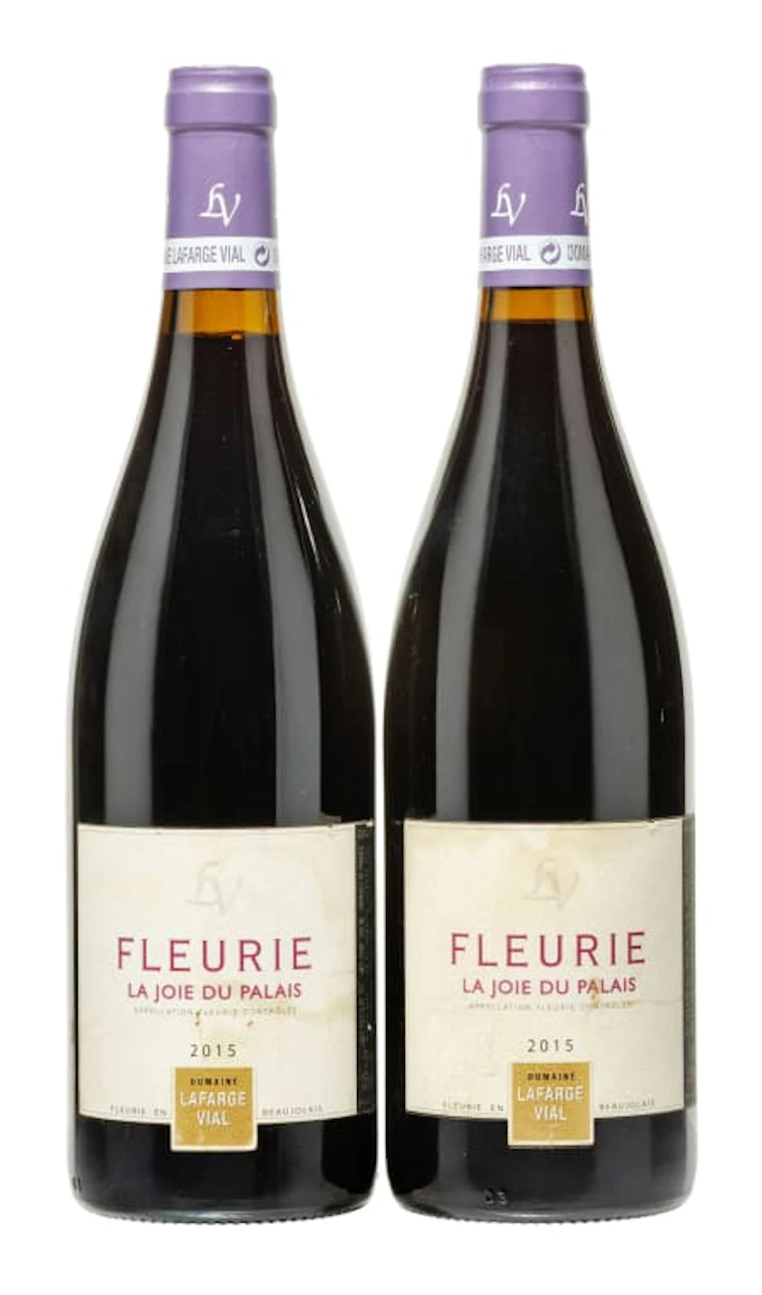 Lafarge Vial; Fleurie Joie du Palais; 2015; 2 (1 x 2); 750ml