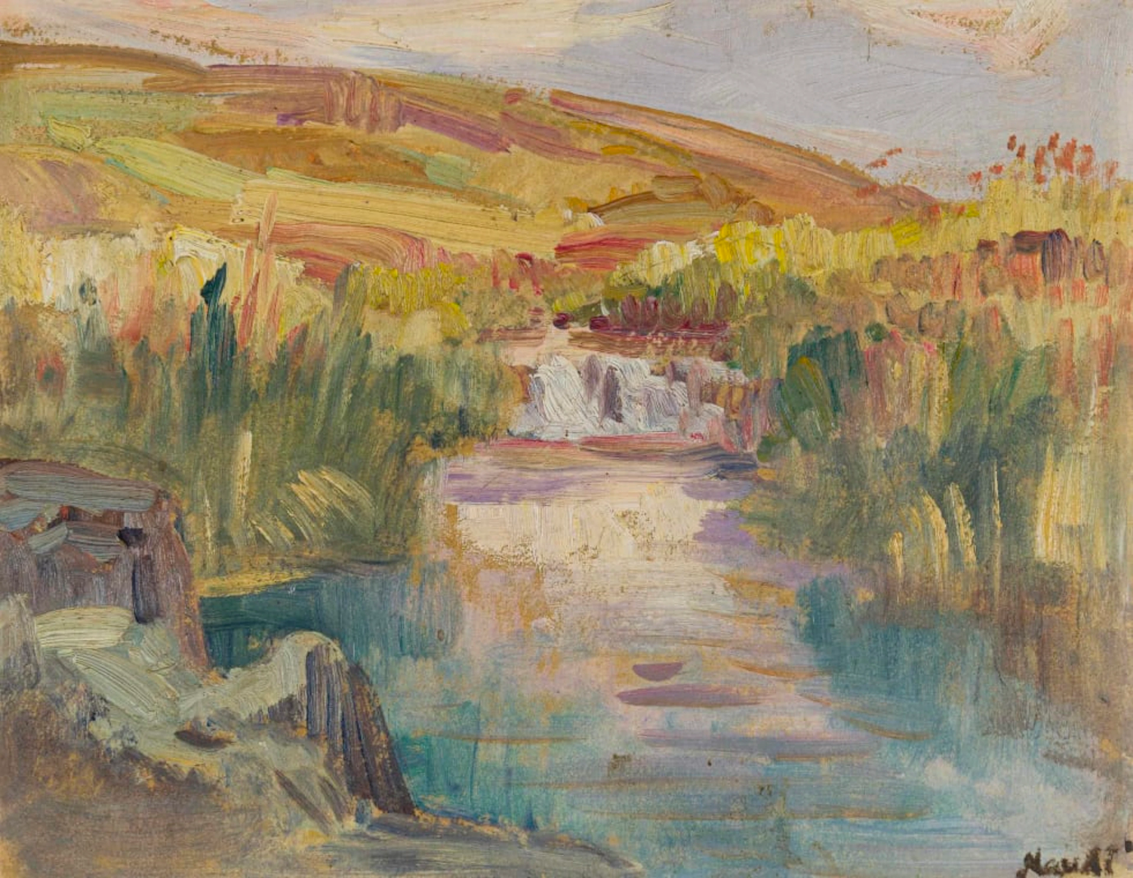 Hugo Naudé; The Pool