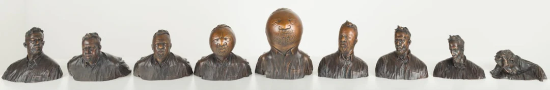 Angus Taylor; Portraits of Inflation Series: Narrative Self Portrait, nine