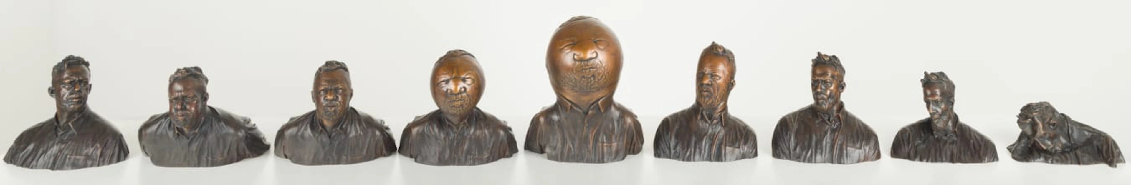 Angus Taylor; Portraits of Inflation Series: Narrative Self Portrait, nine