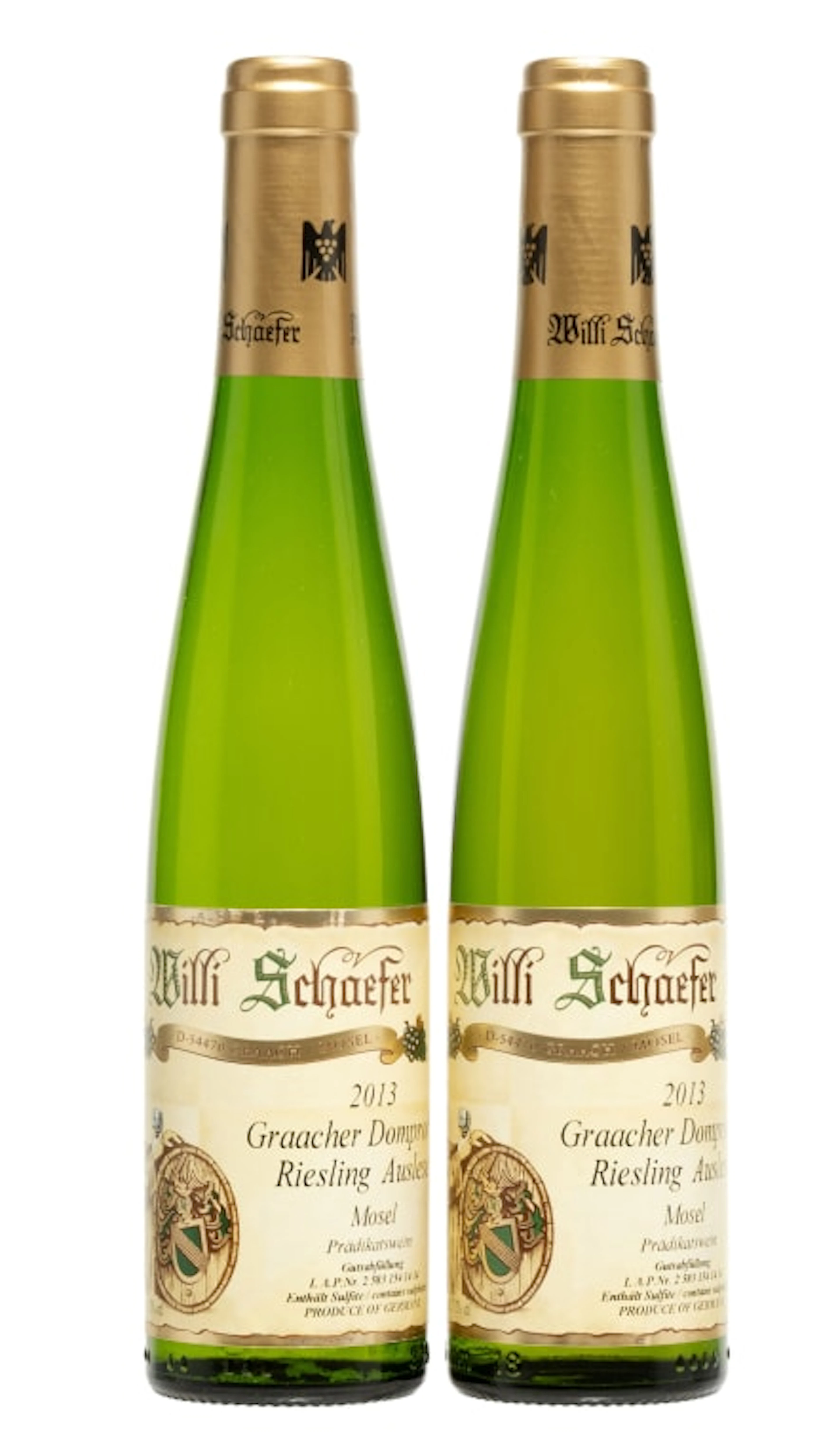 Willi Schaefer; Graacher Domprobst Riesling Auslese; 2013; 2 (1 x 2); 375ml