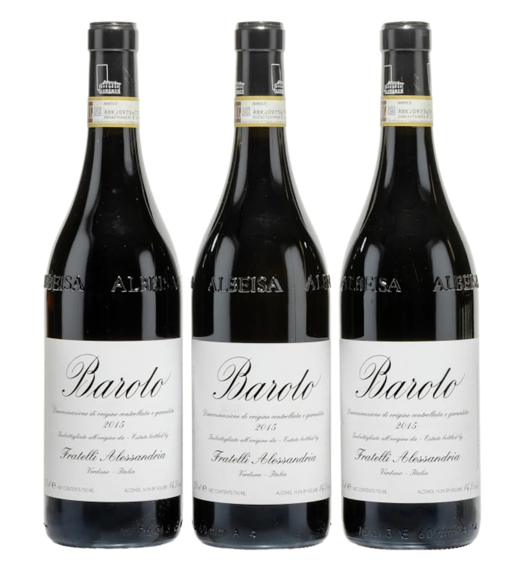 Fratelli Alessandria; Barolo San Lorenzo di Verduno; 2015; 3 (1 x 3); 750ml