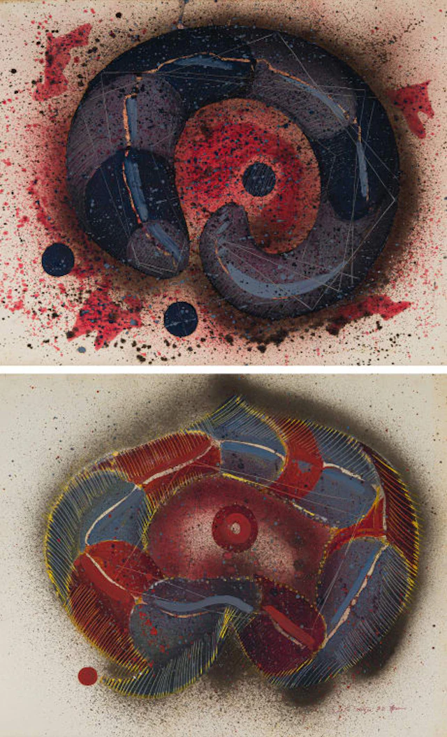 Christo Coetzee; Tubular Form I; Tubular Form II, two